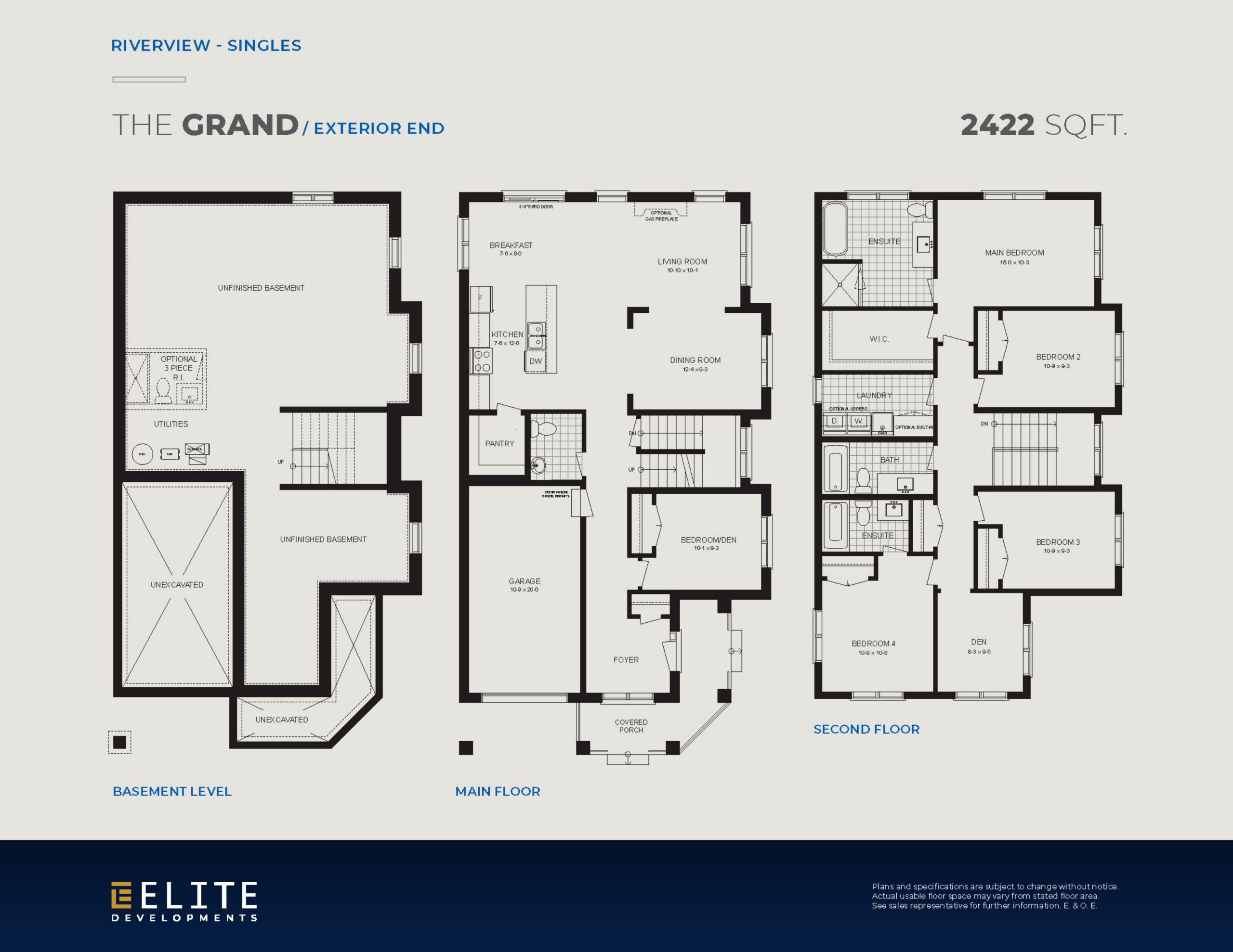 The Grand floor plan