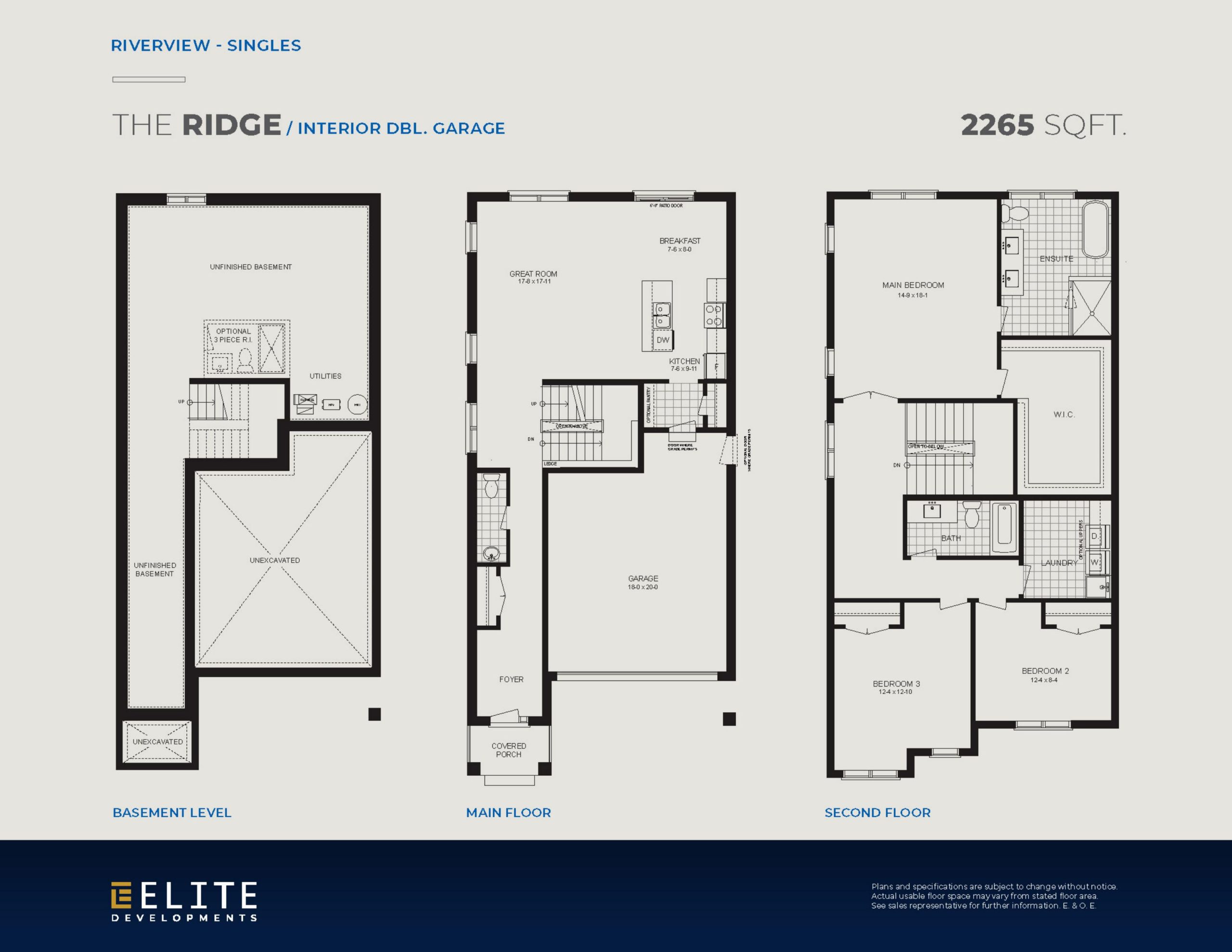 The Ridge floor plan