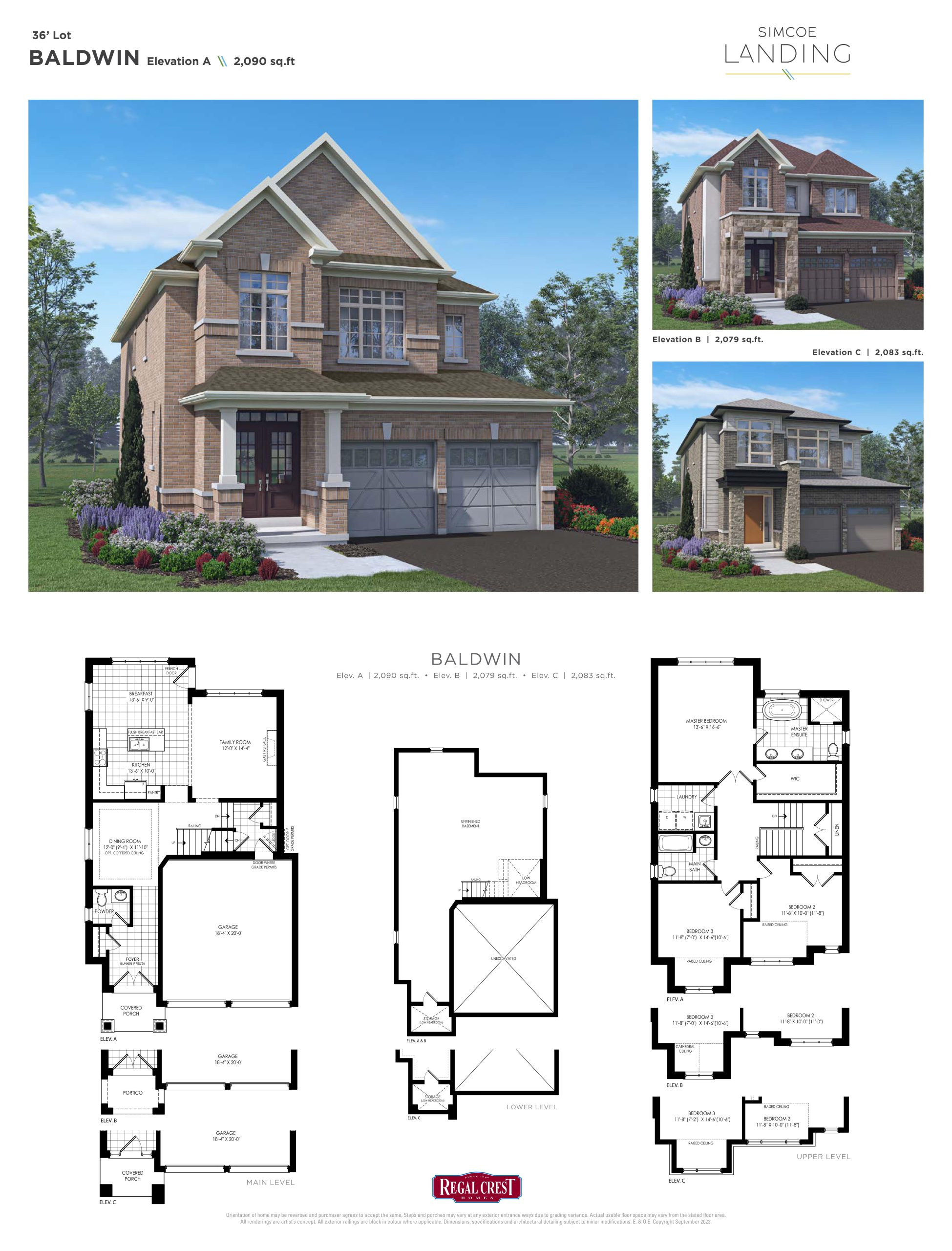 Baldwin floor plan