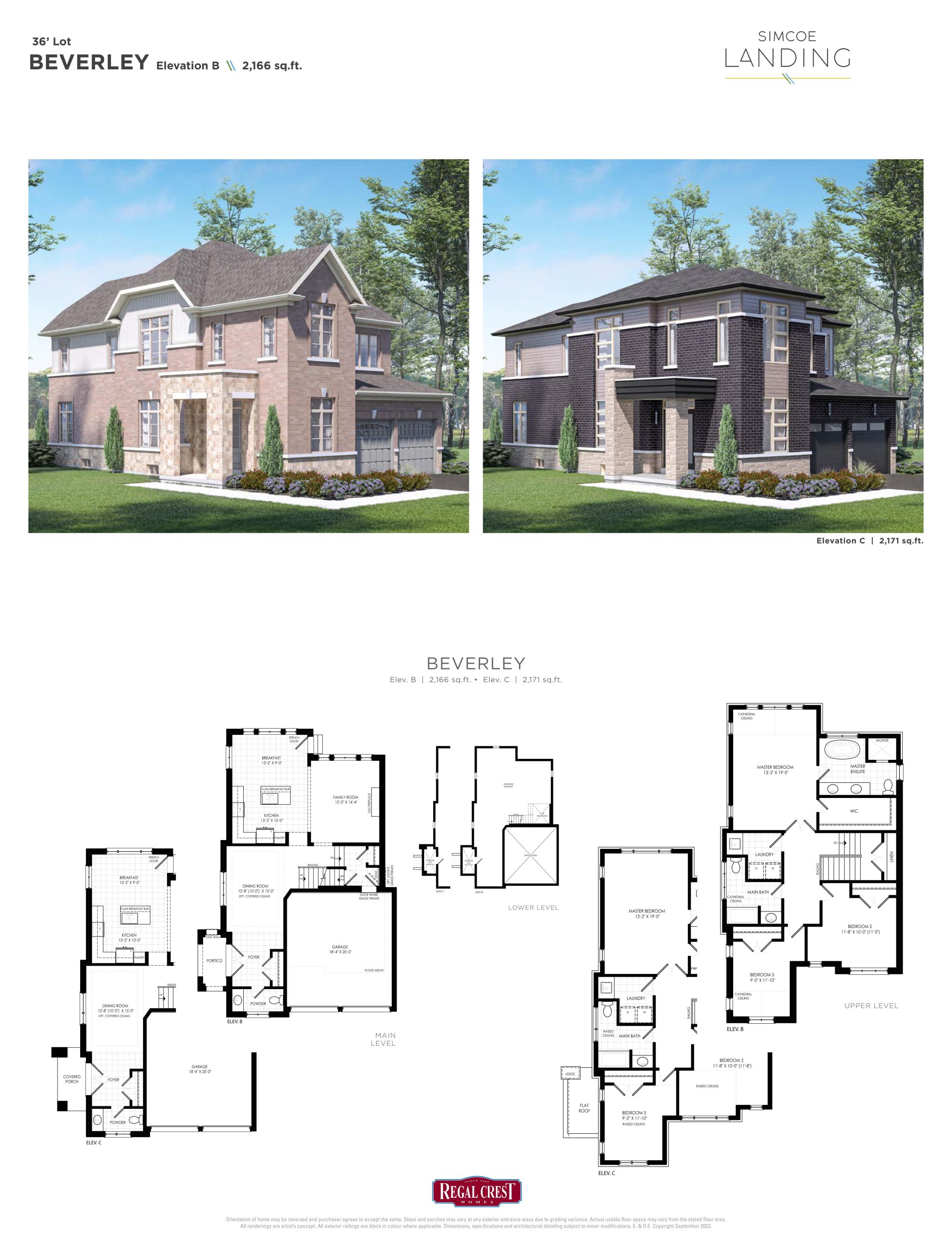 Beverley floor plan
