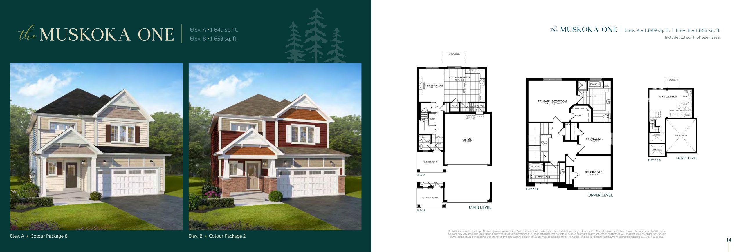 The Muskoka One floor plan