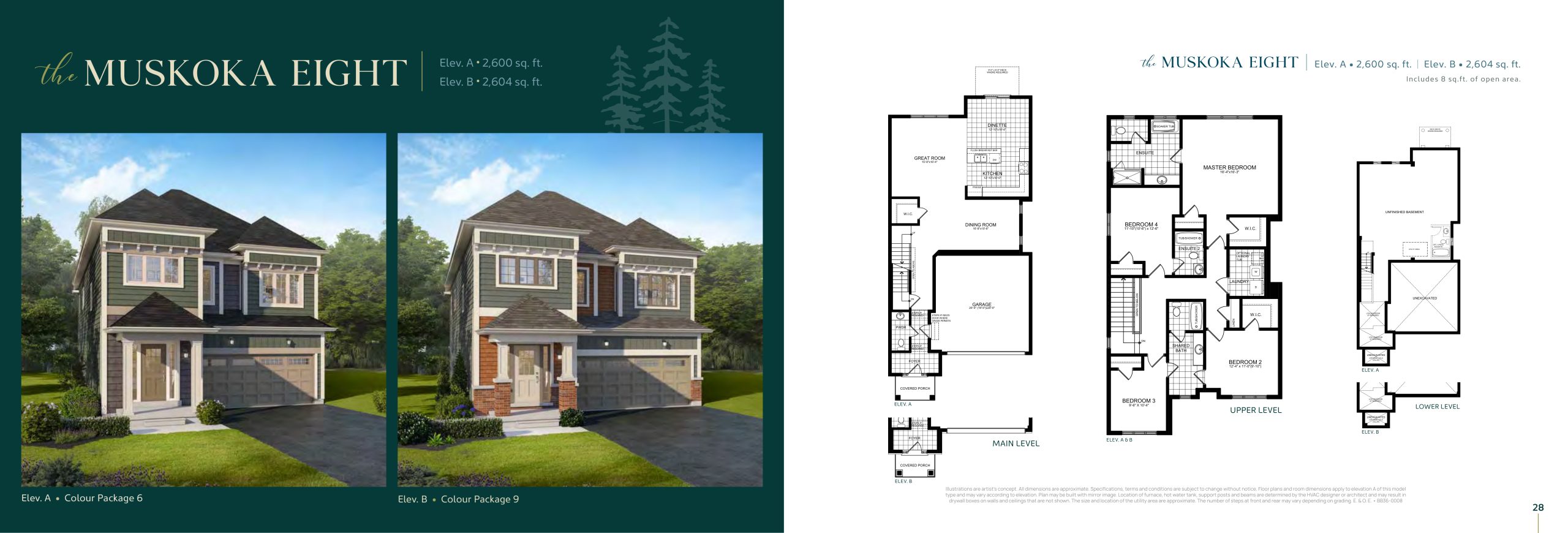 The Muskoka Eight floor plan