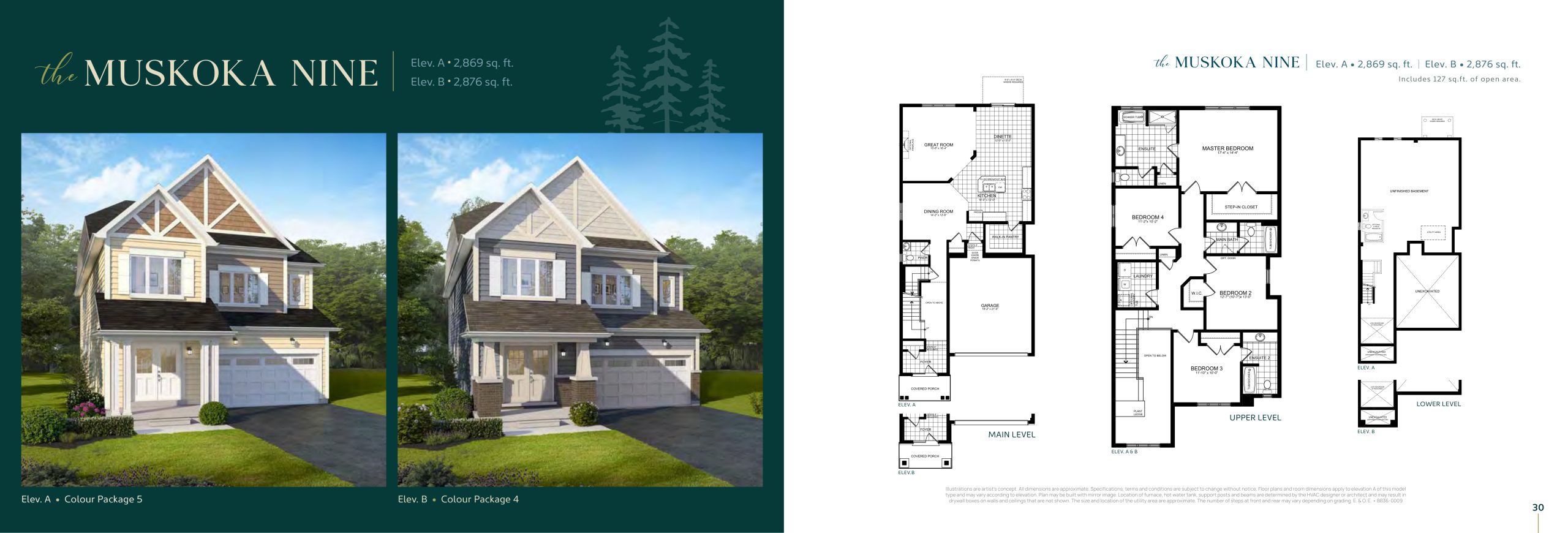 The Muskoka Nine floor plan