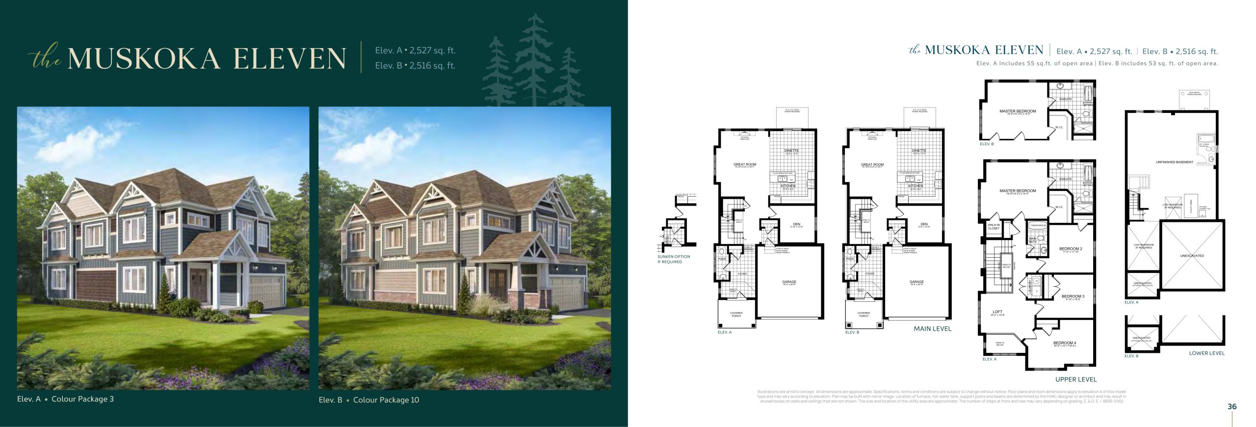 The Muskoka Eleven (Lot 57/Lot 66) floor plan
