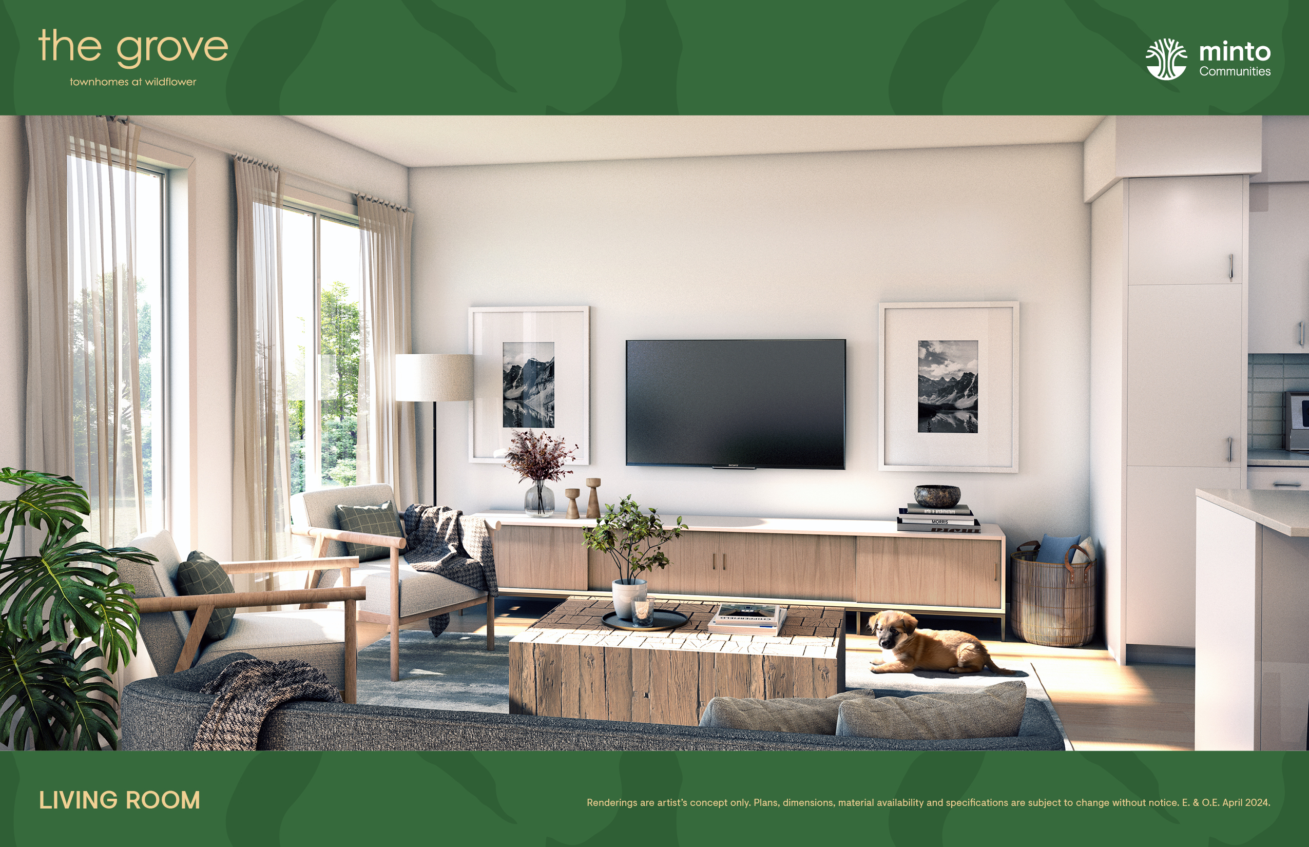 The Grove Townhomes at Wildflower in Airdrie — rendering 18