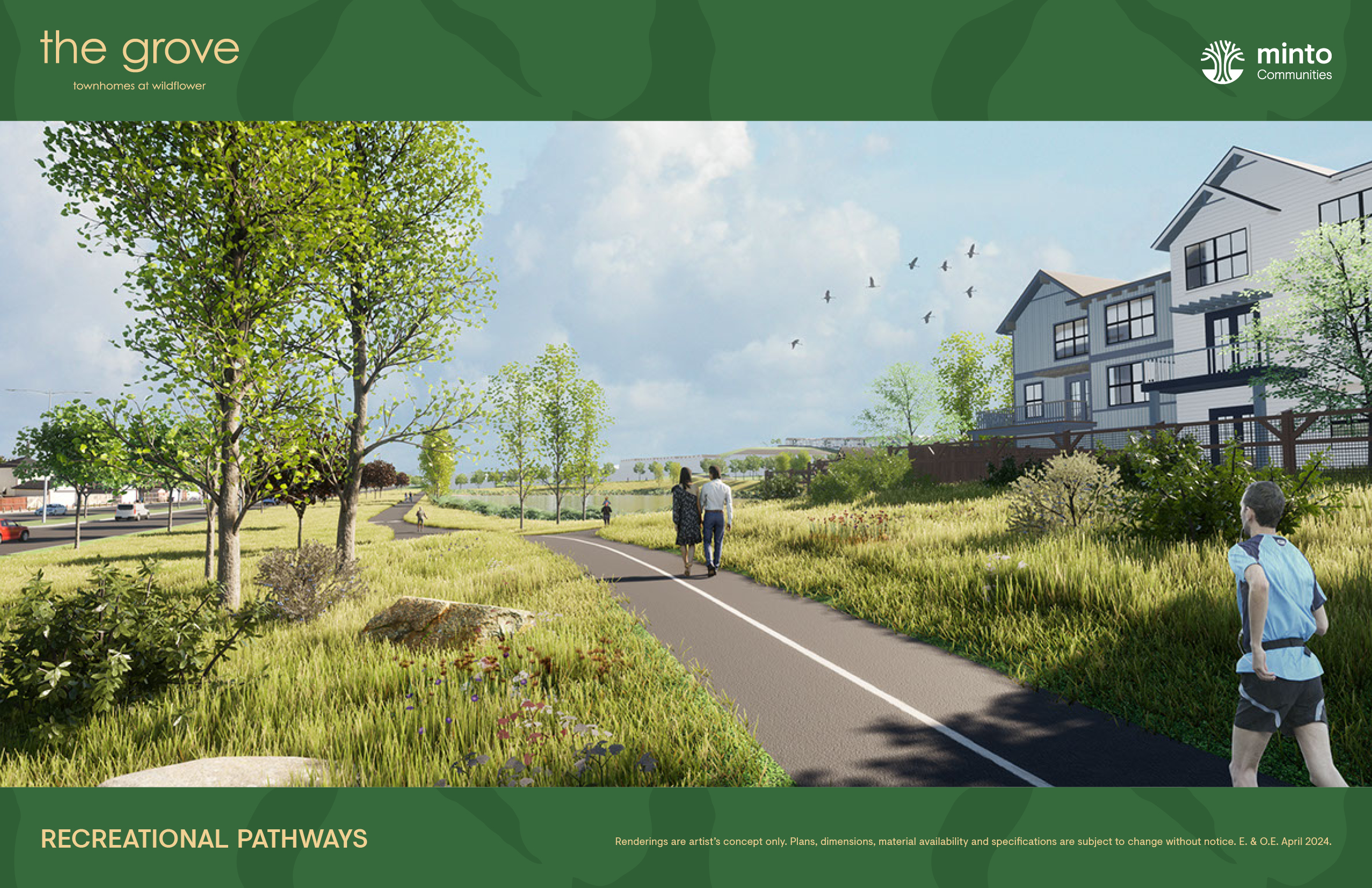 The Grove Townhomes at Wildflower in Airdrie — rendering 6