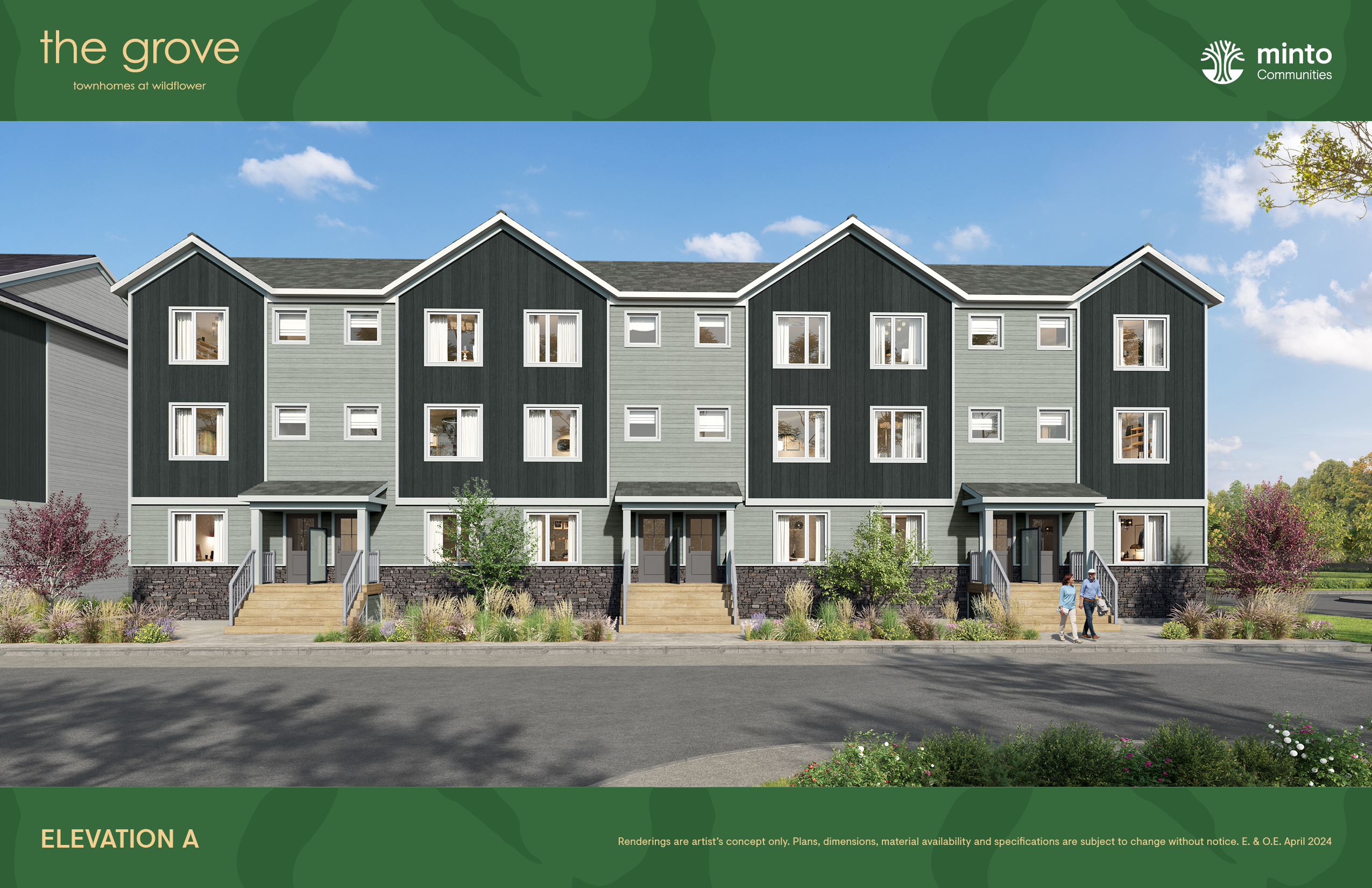The Grove Townhomes at Wildflower in Airdrie — rendering 17