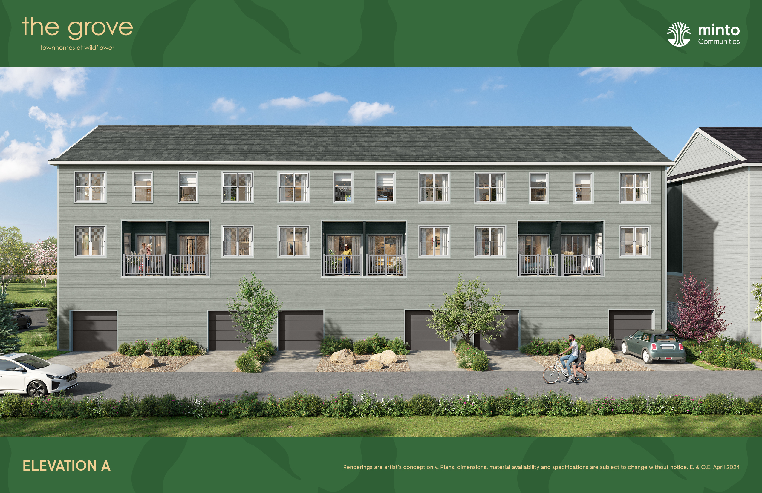 The Grove Townhomes at Wildflower in Airdrie — rendering 15