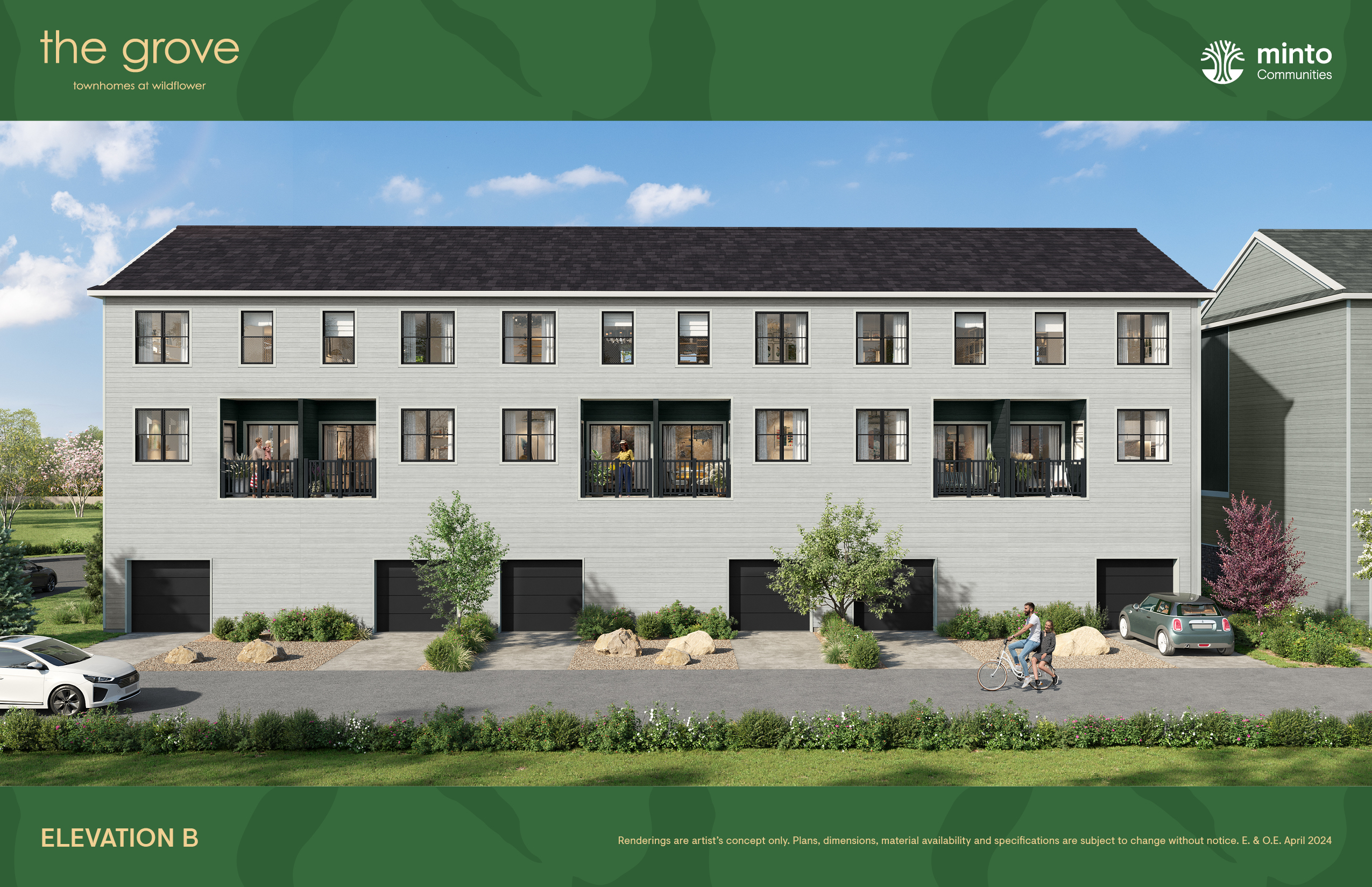 The Grove Townhomes at Wildflower in Airdrie — rendering 10