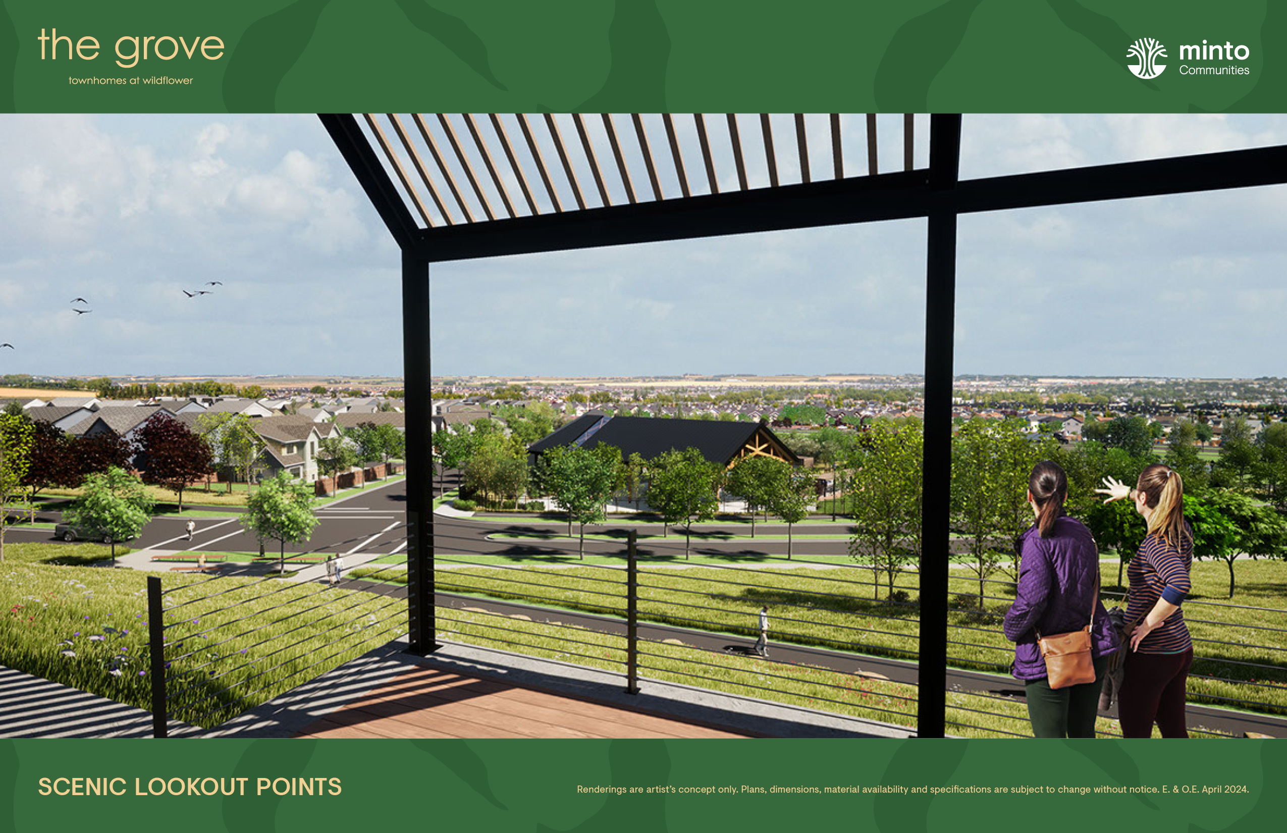 The Grove Townhomes at Wildflower in Airdrie — rendering 7