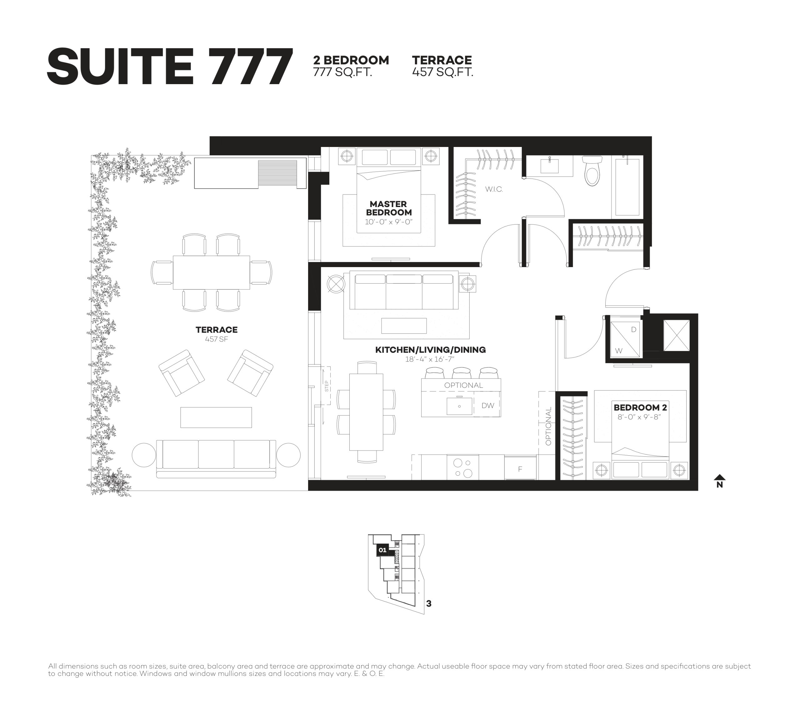 Suite 777 floor plan
