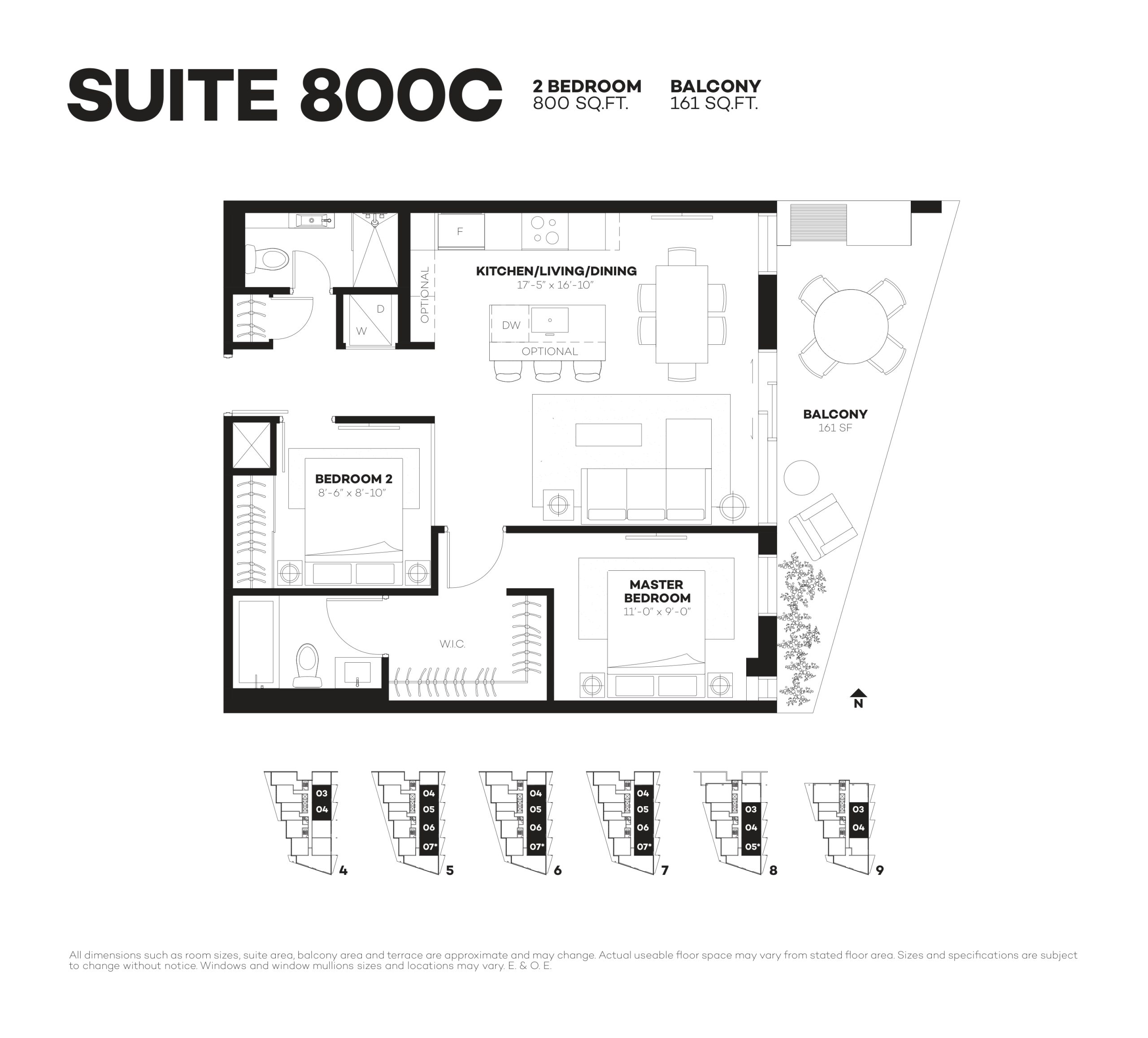 Suite 800C floor plan