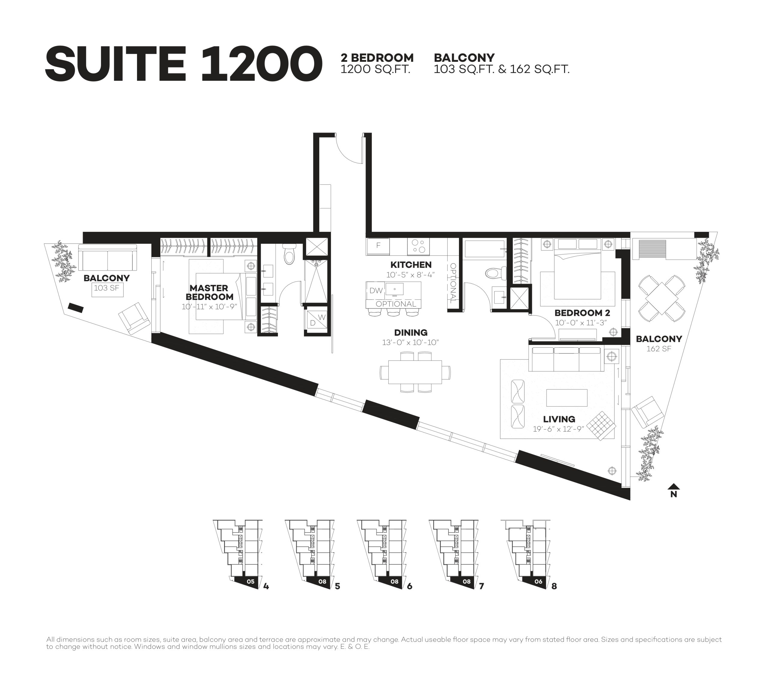 Suite 1200 floor plan