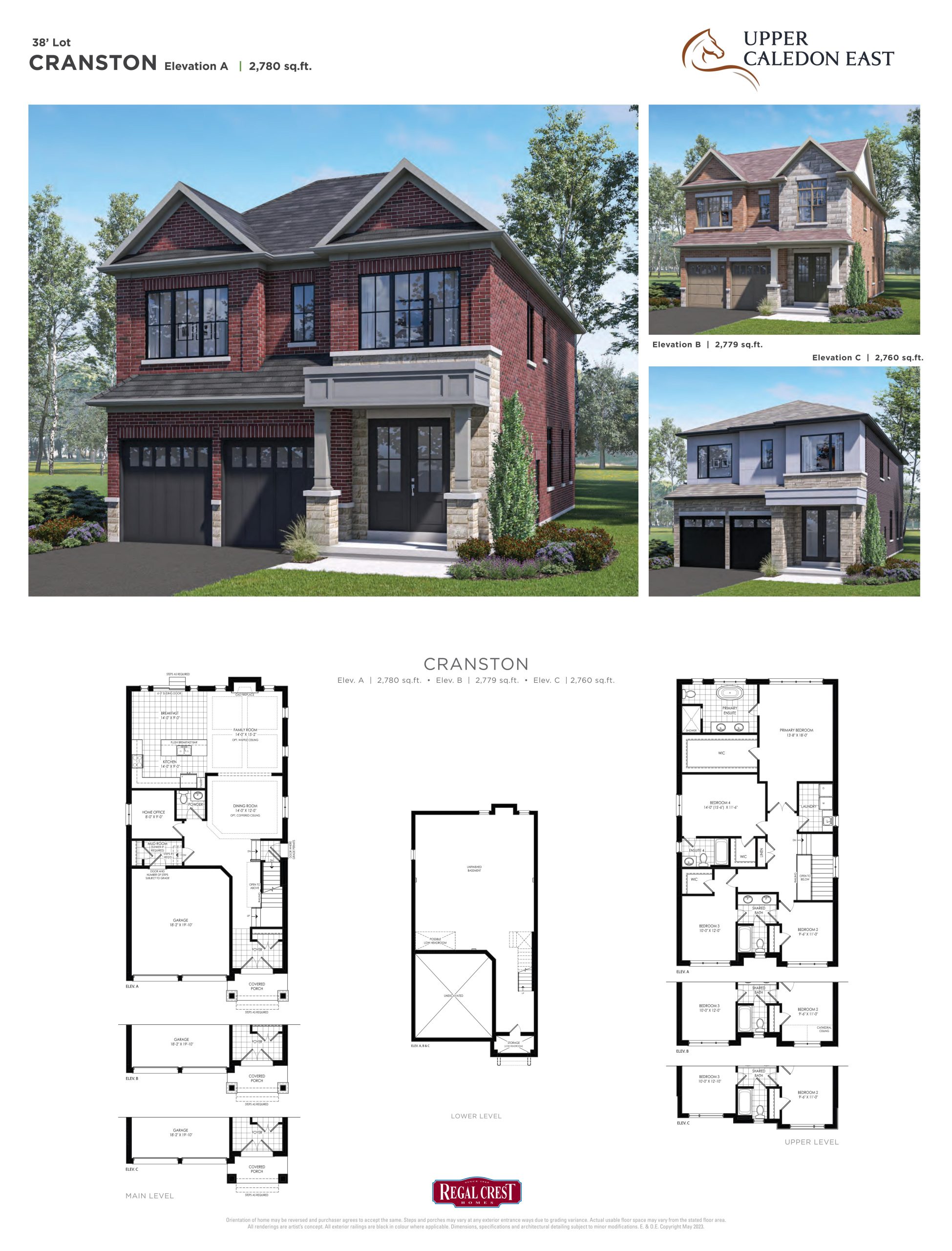 Cranston floor plan