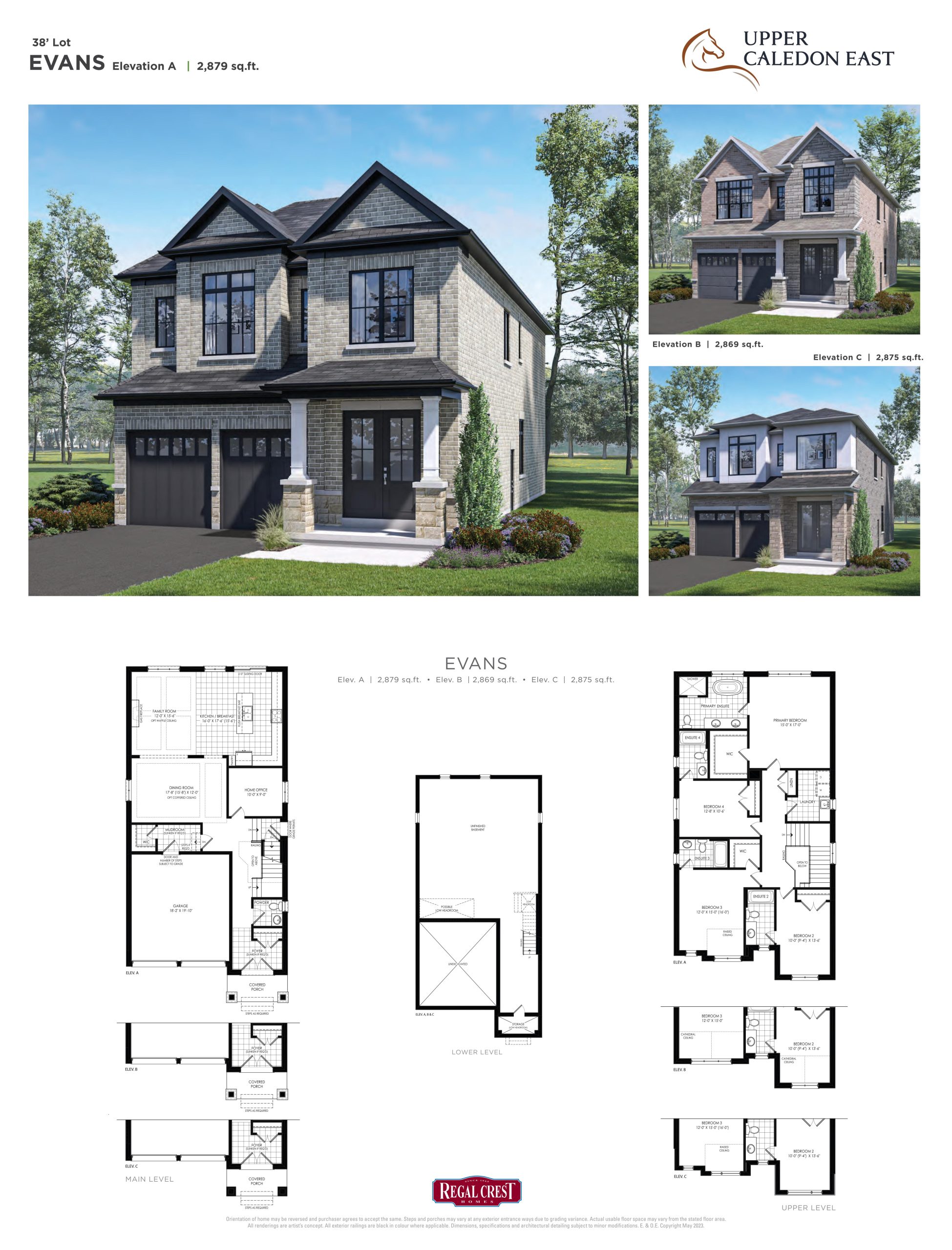 Evans floor plan