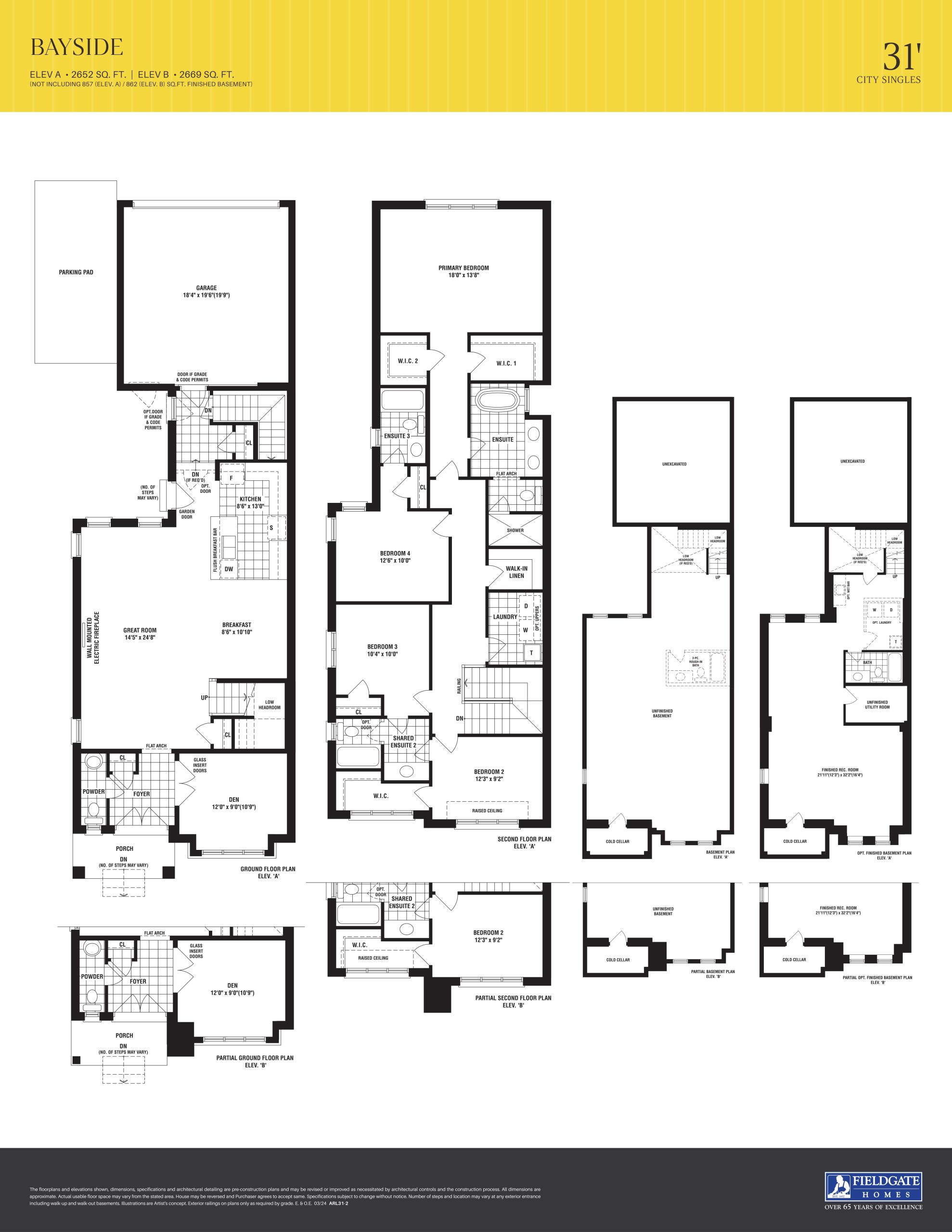 Bayside floor plan