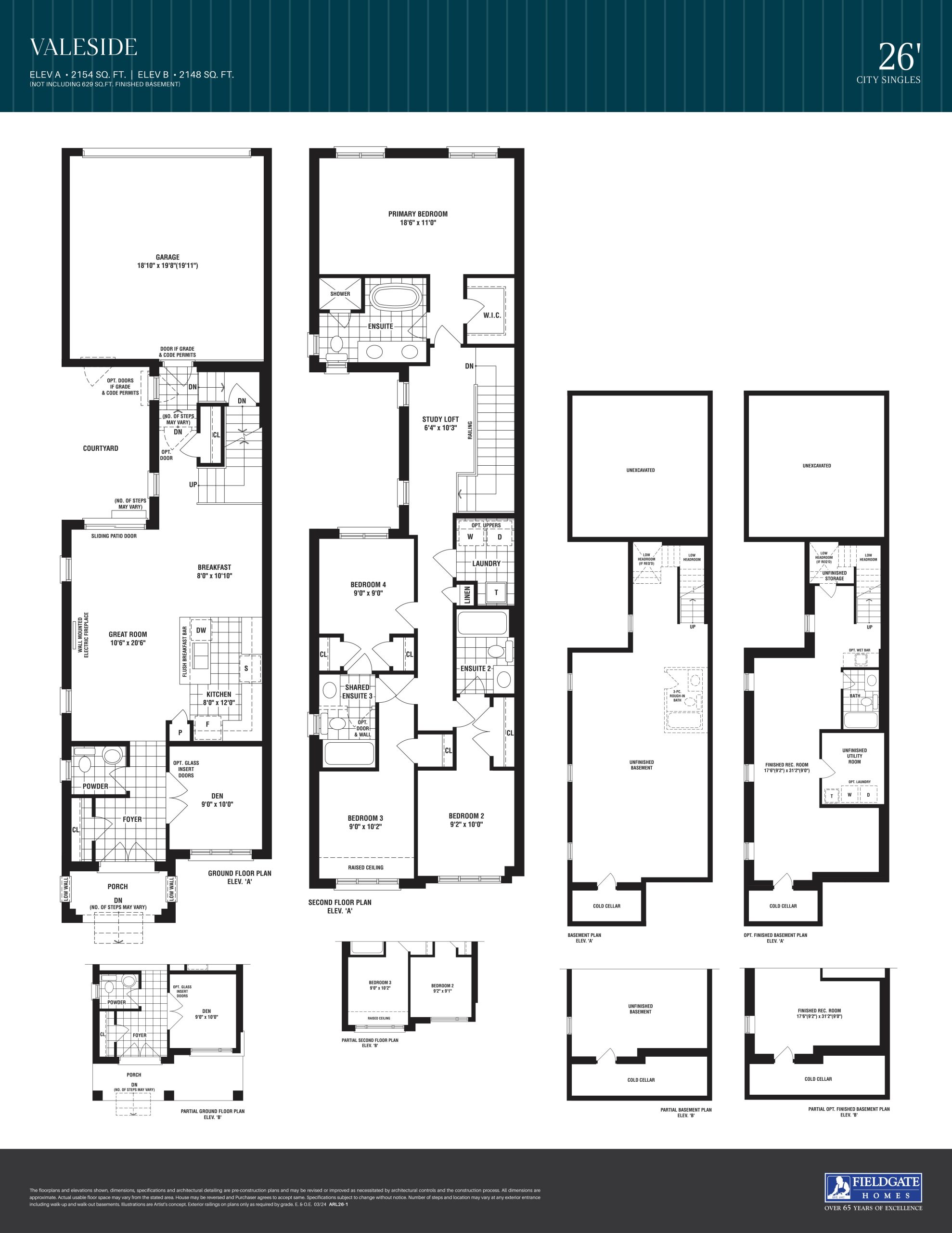 Valeside floor plan