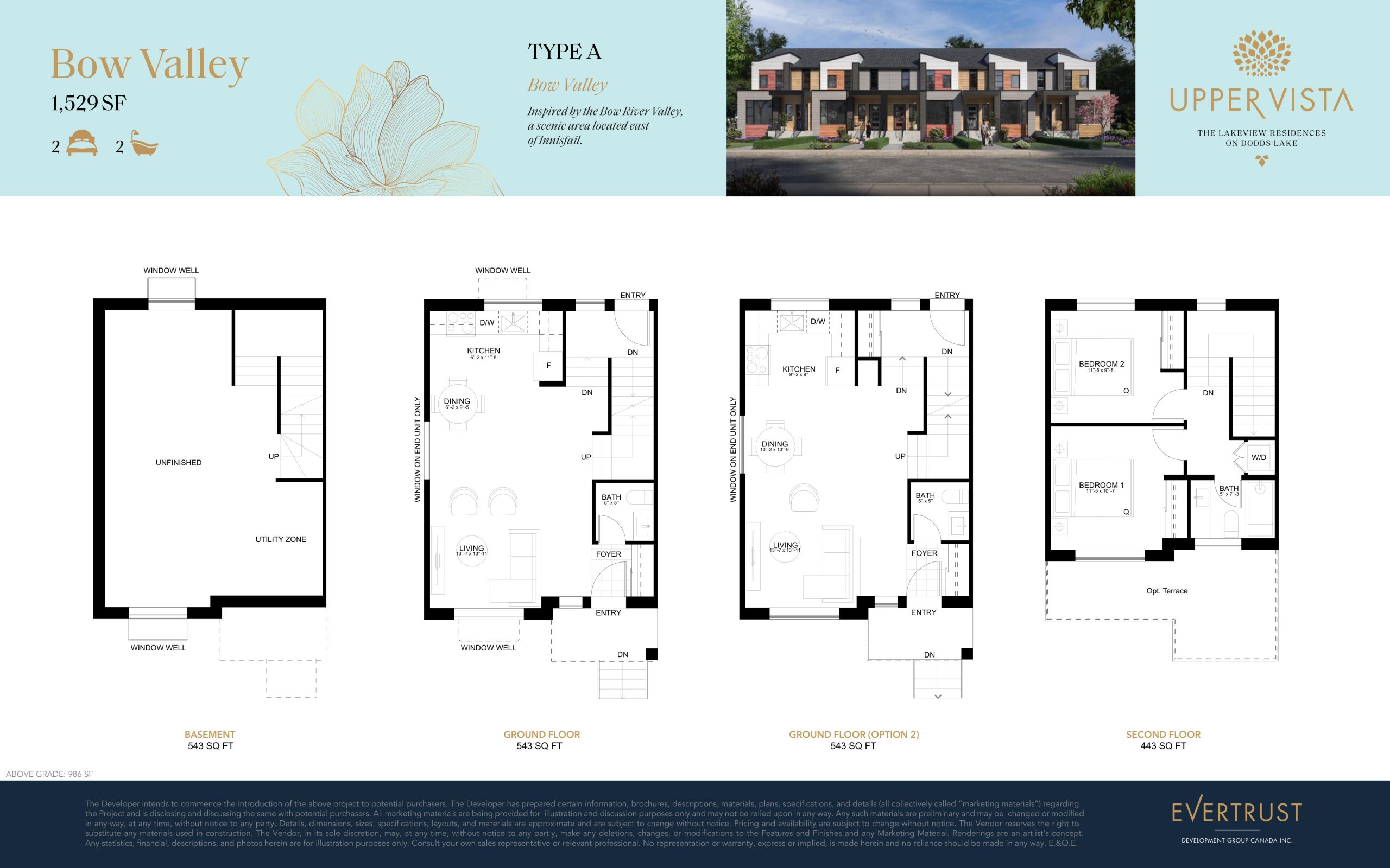Bow Valley - Type A floor plan
