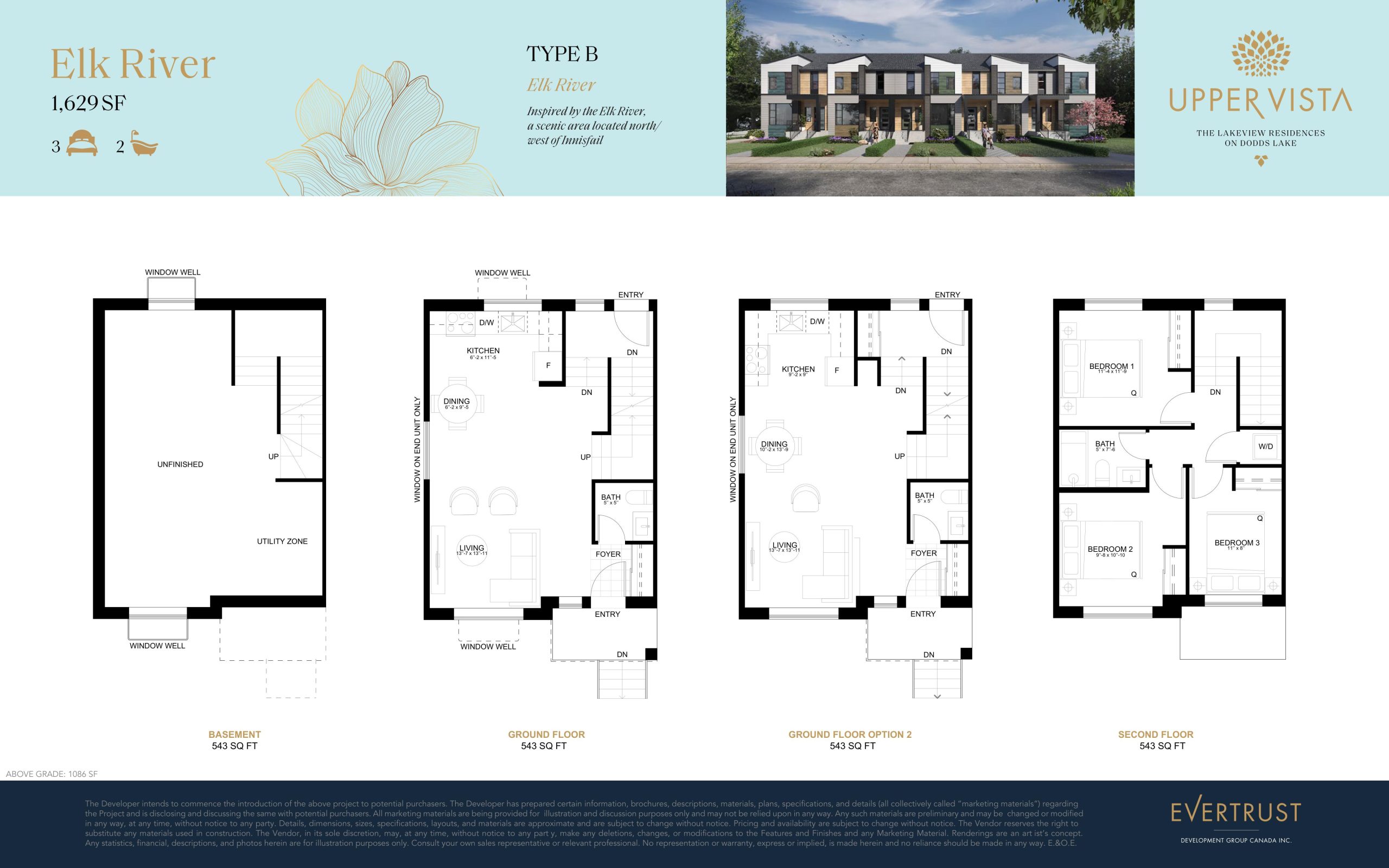 Elk River - Type B floor plan
