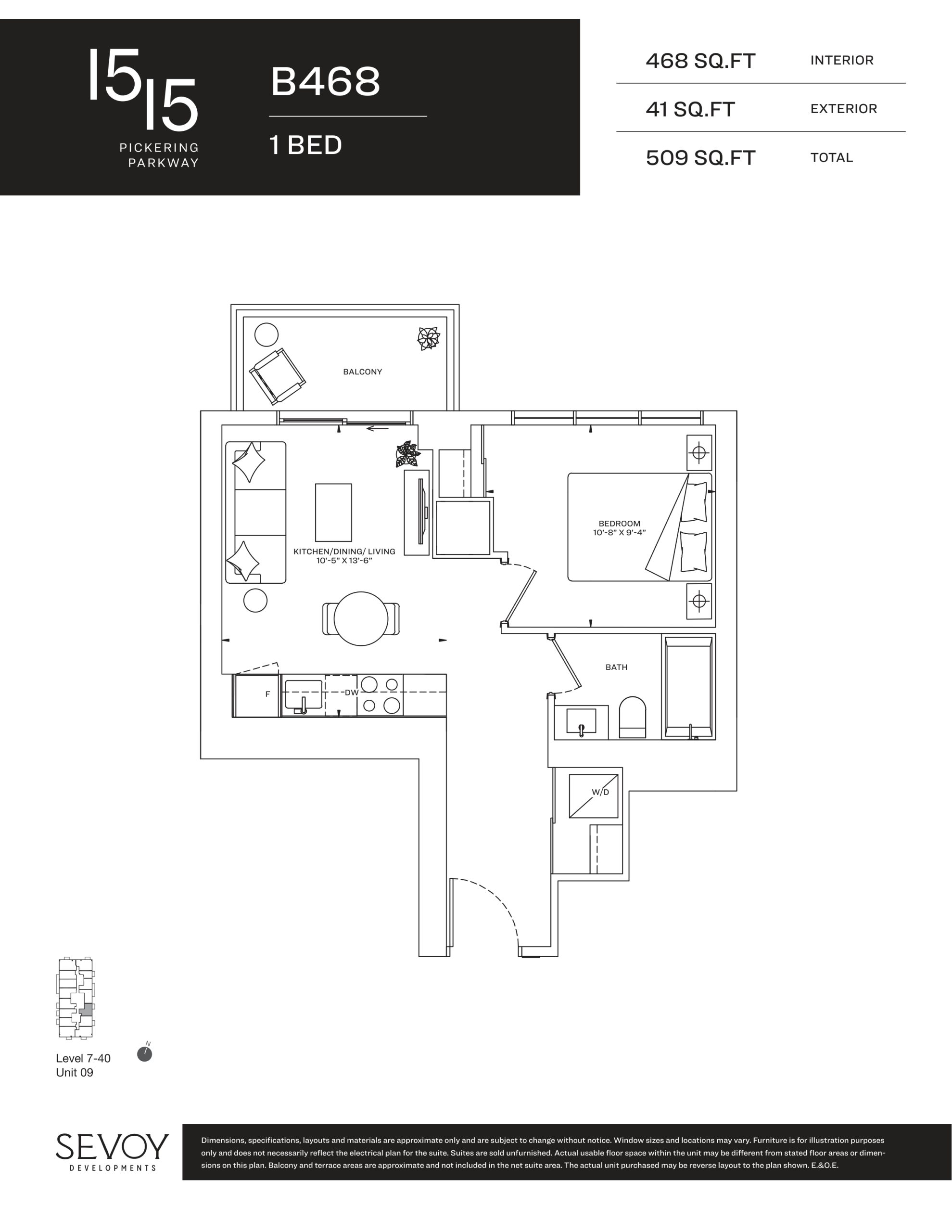 B468 floor plan