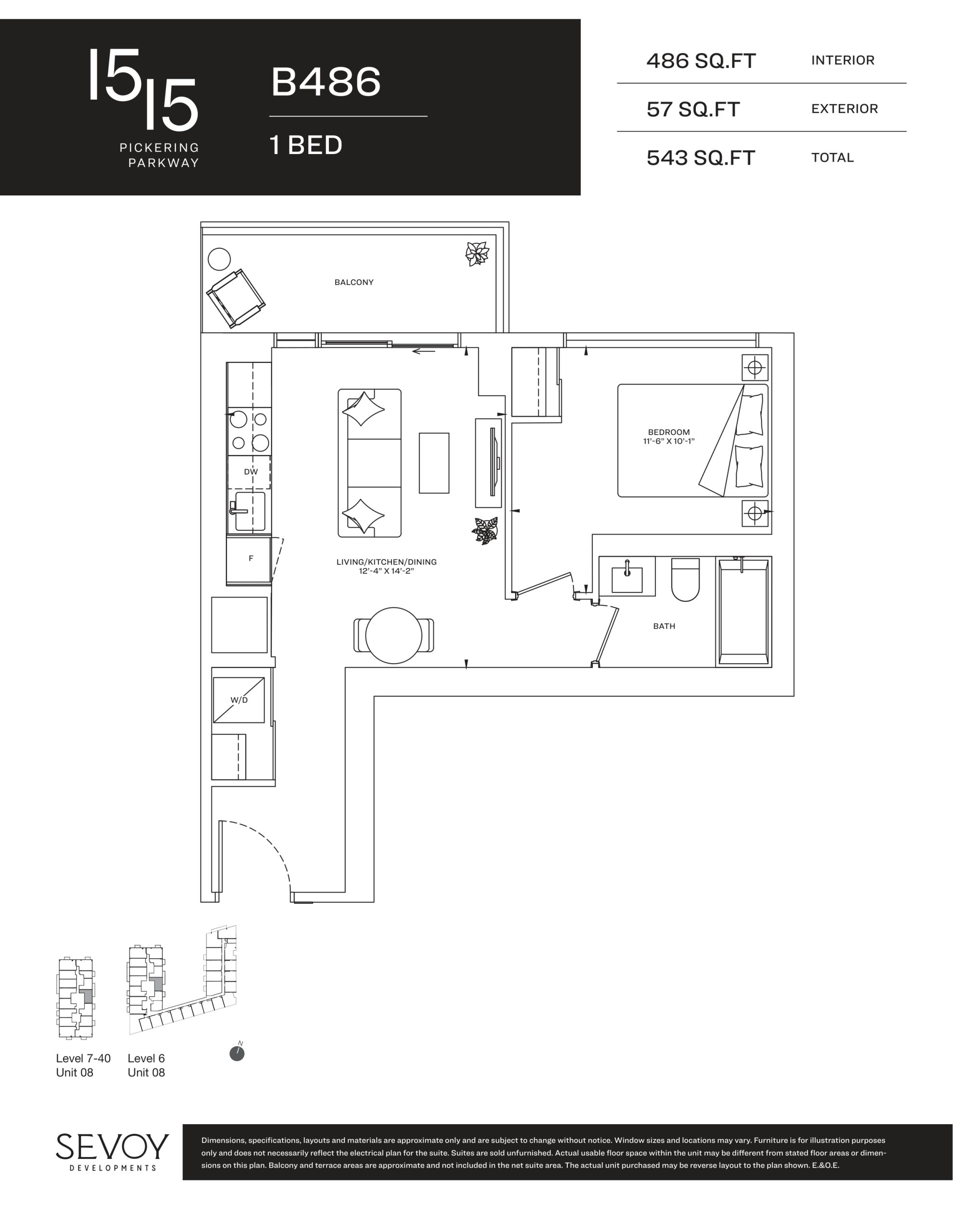 B486 floor plan