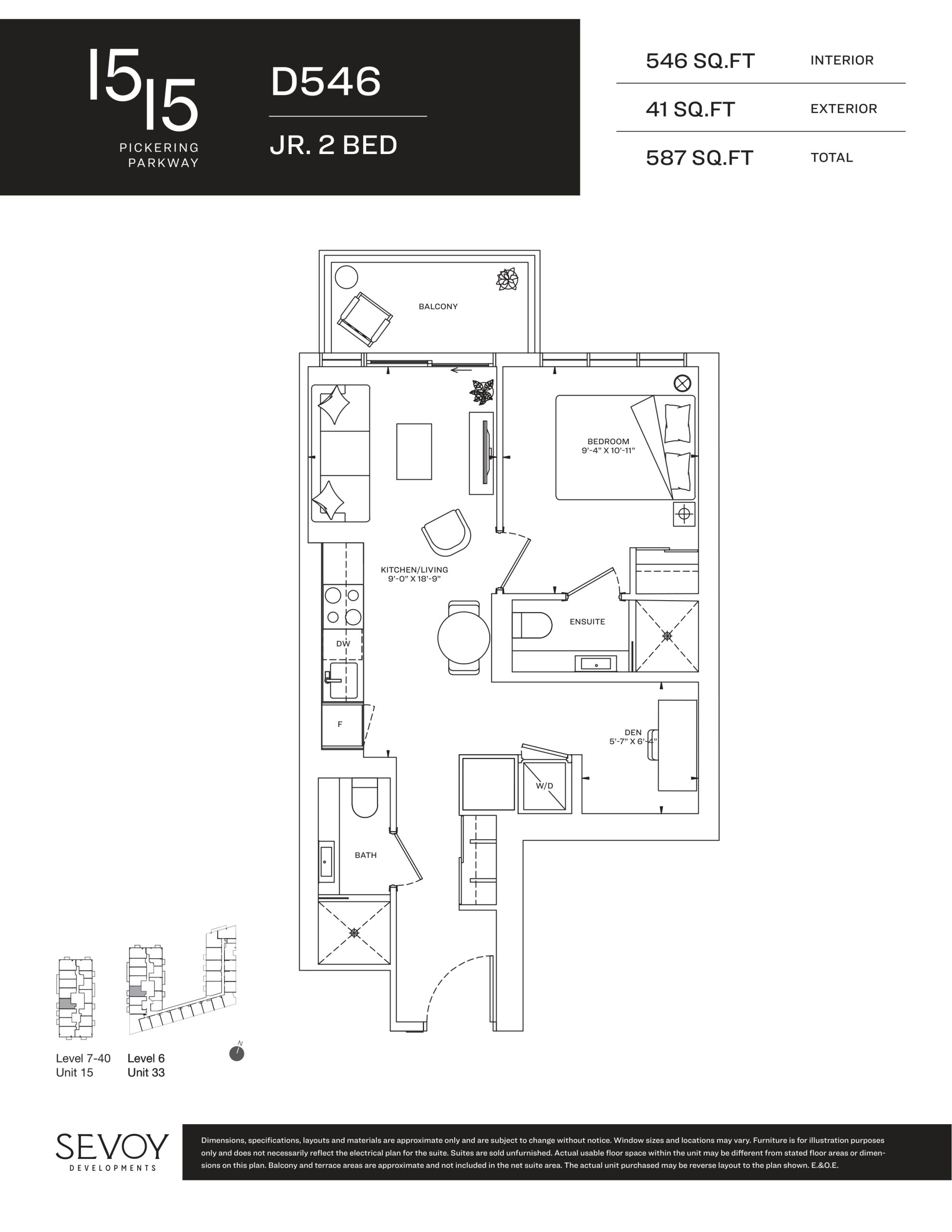 D546 floor plan