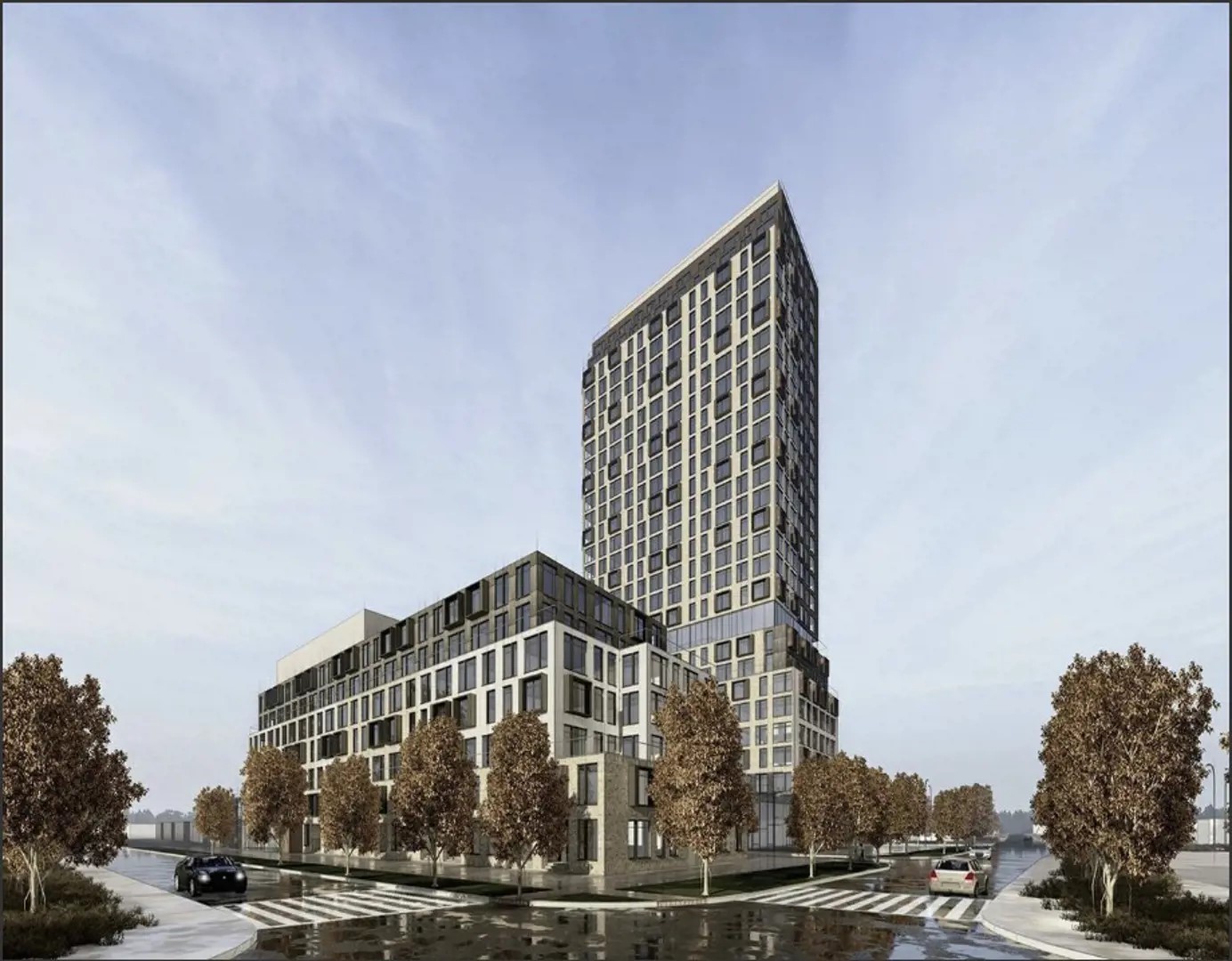 Atlantis Towers in Markham — rendering 2