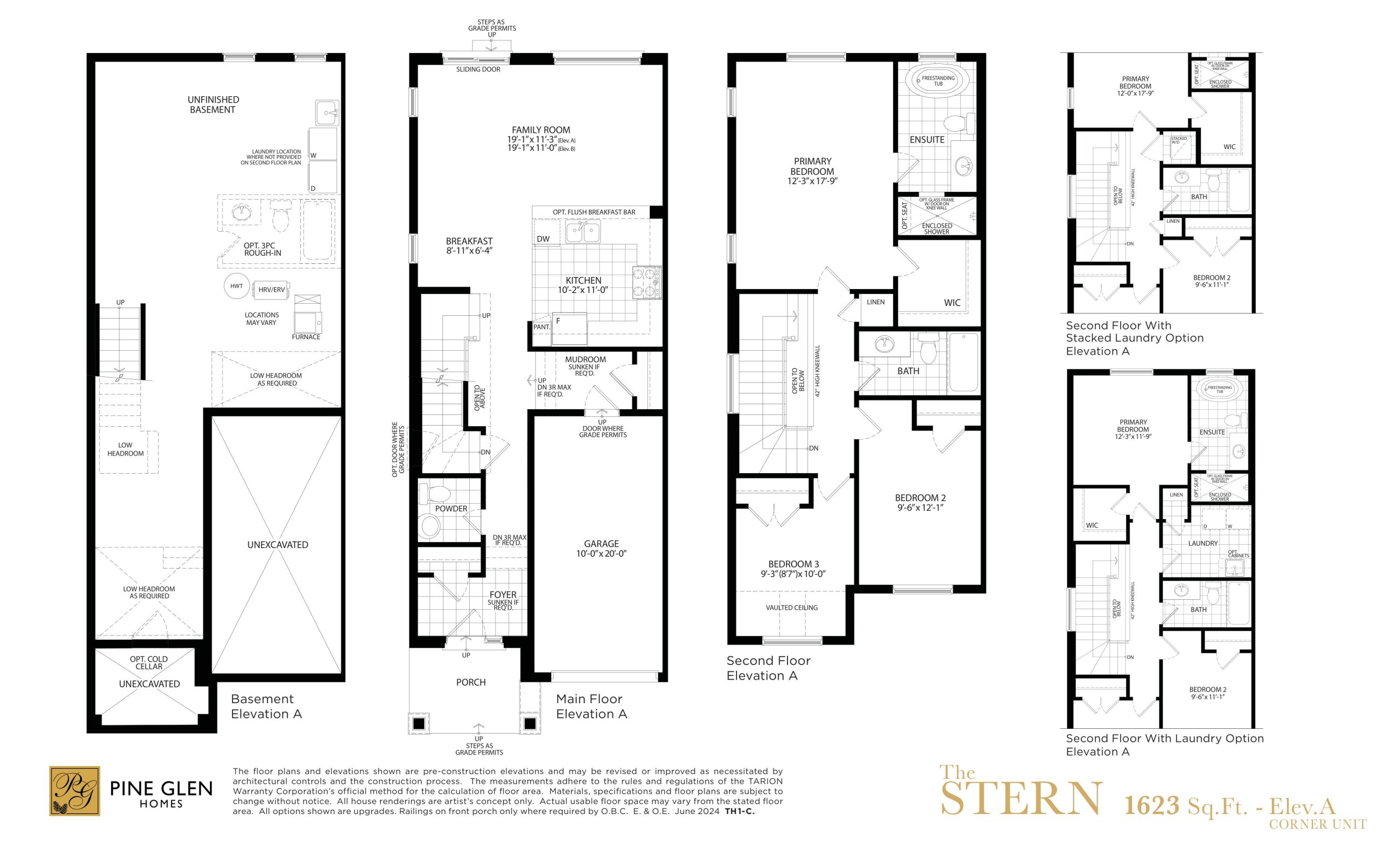 The Stern floor plan