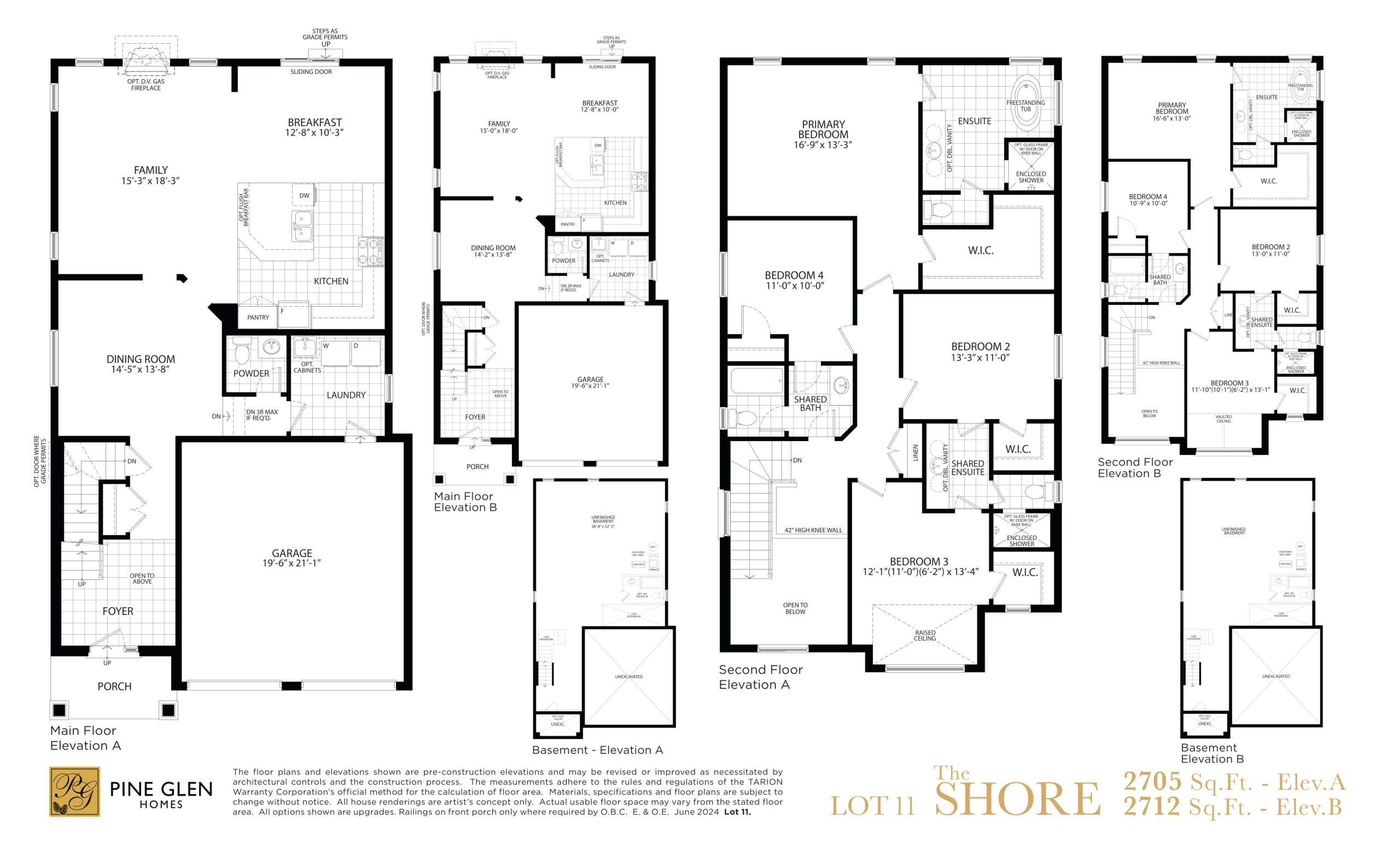 The Shore floor plan