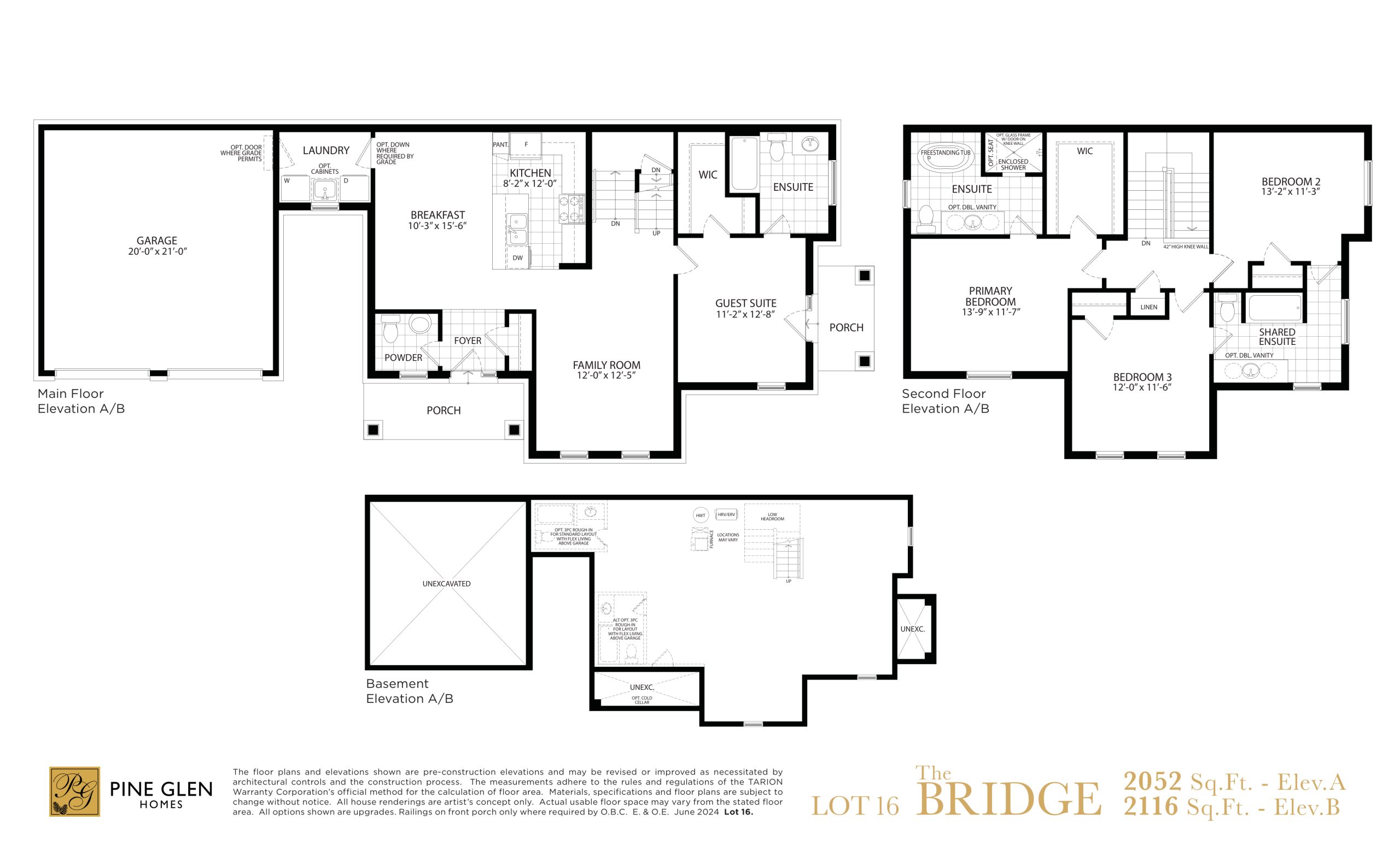 The Bridge floor plan