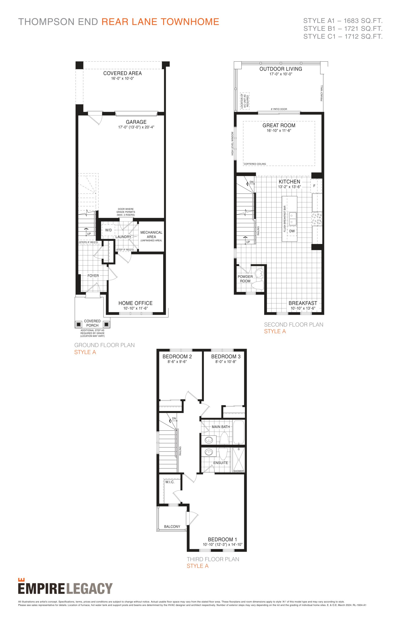 Thompson End floor plan