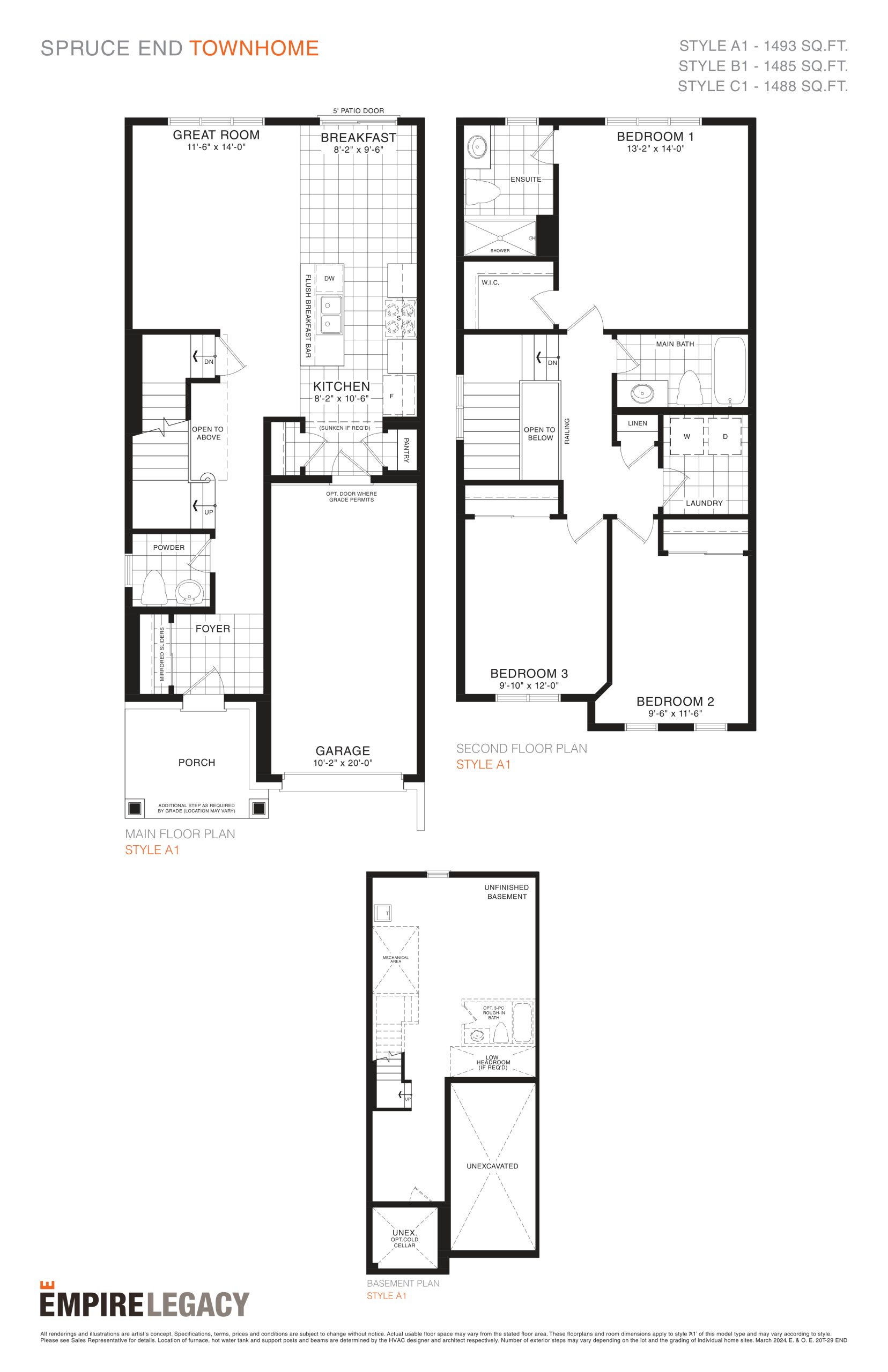 Spruce End floor plan