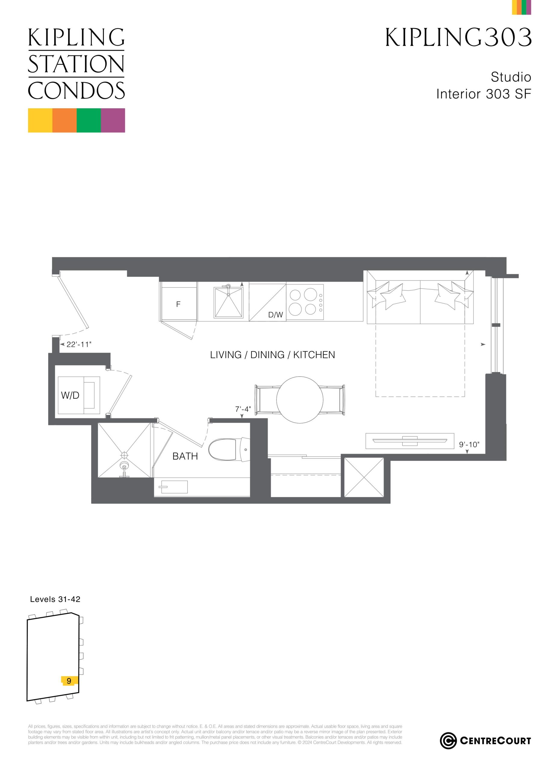 Kipling303 floor plan