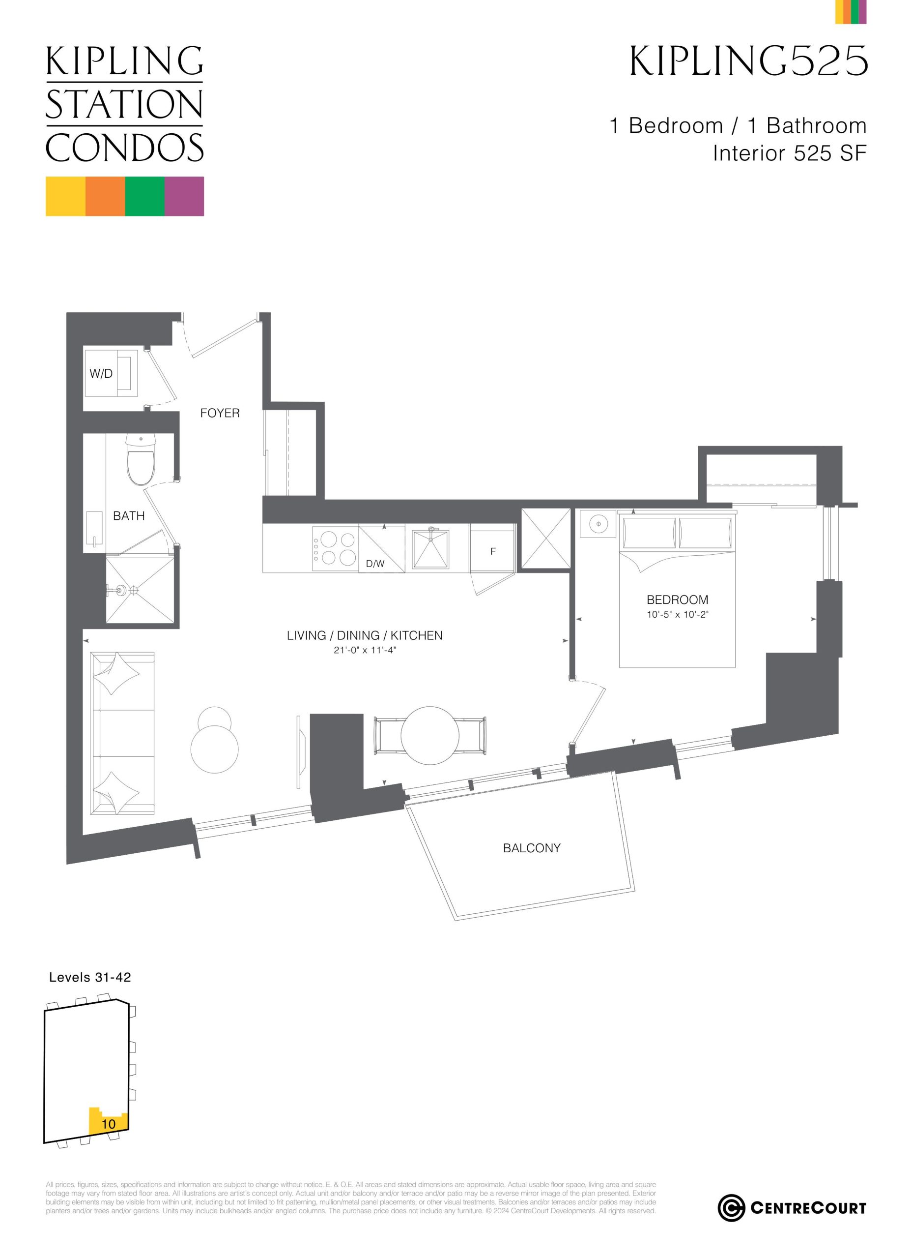 Kipling525 floor plan