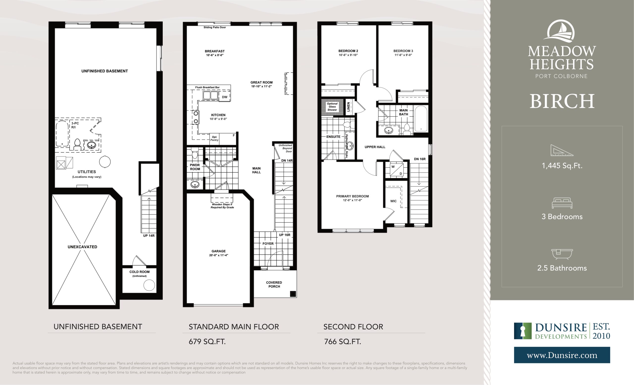 Birch - B floor plan