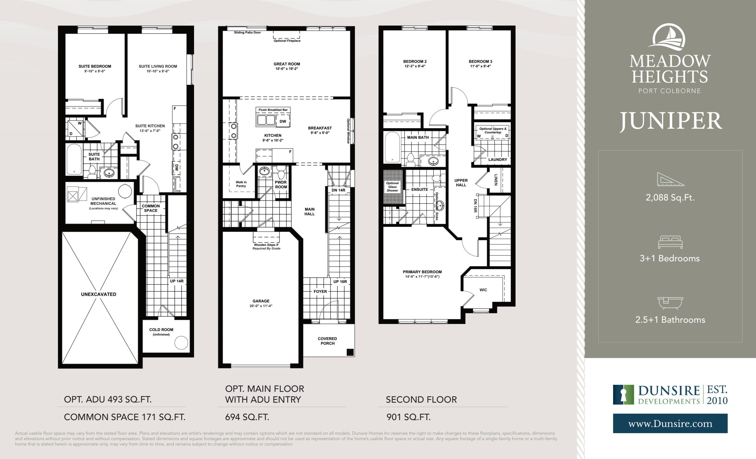 Juniper - A floor plan