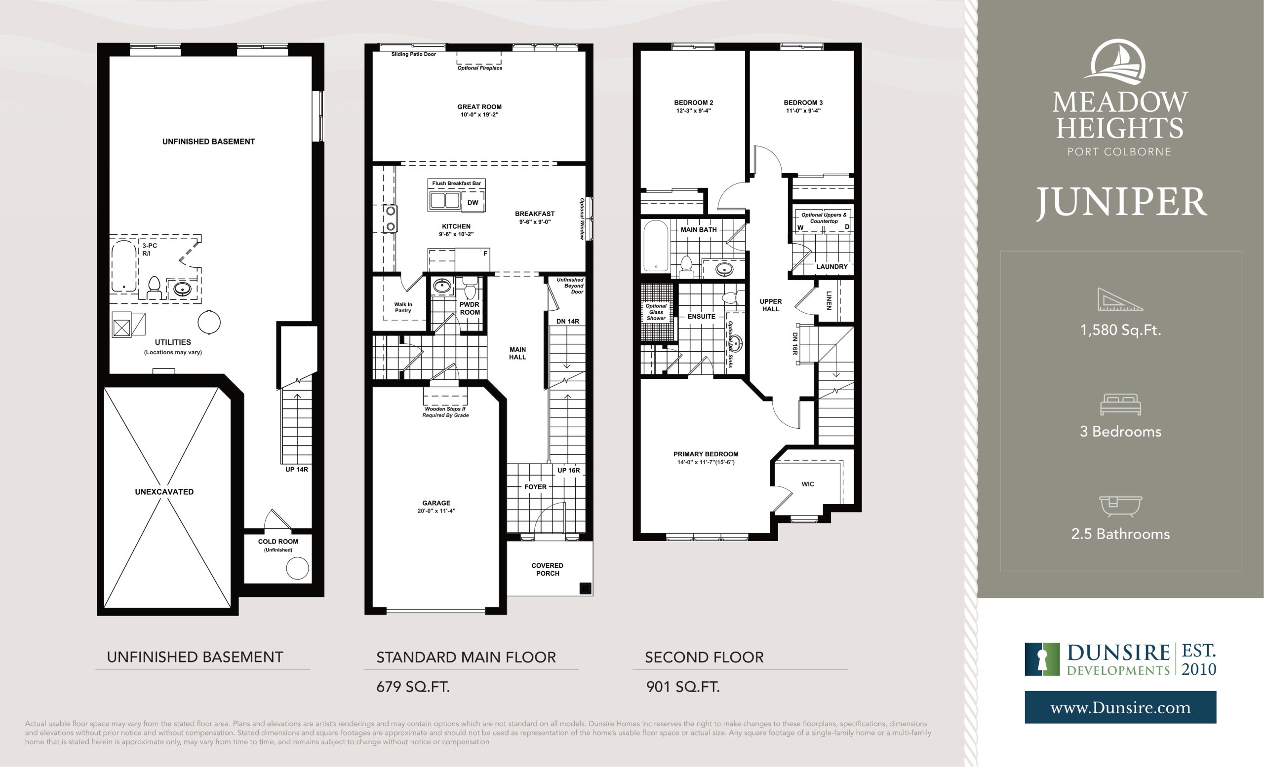 Juniper - B floor plan