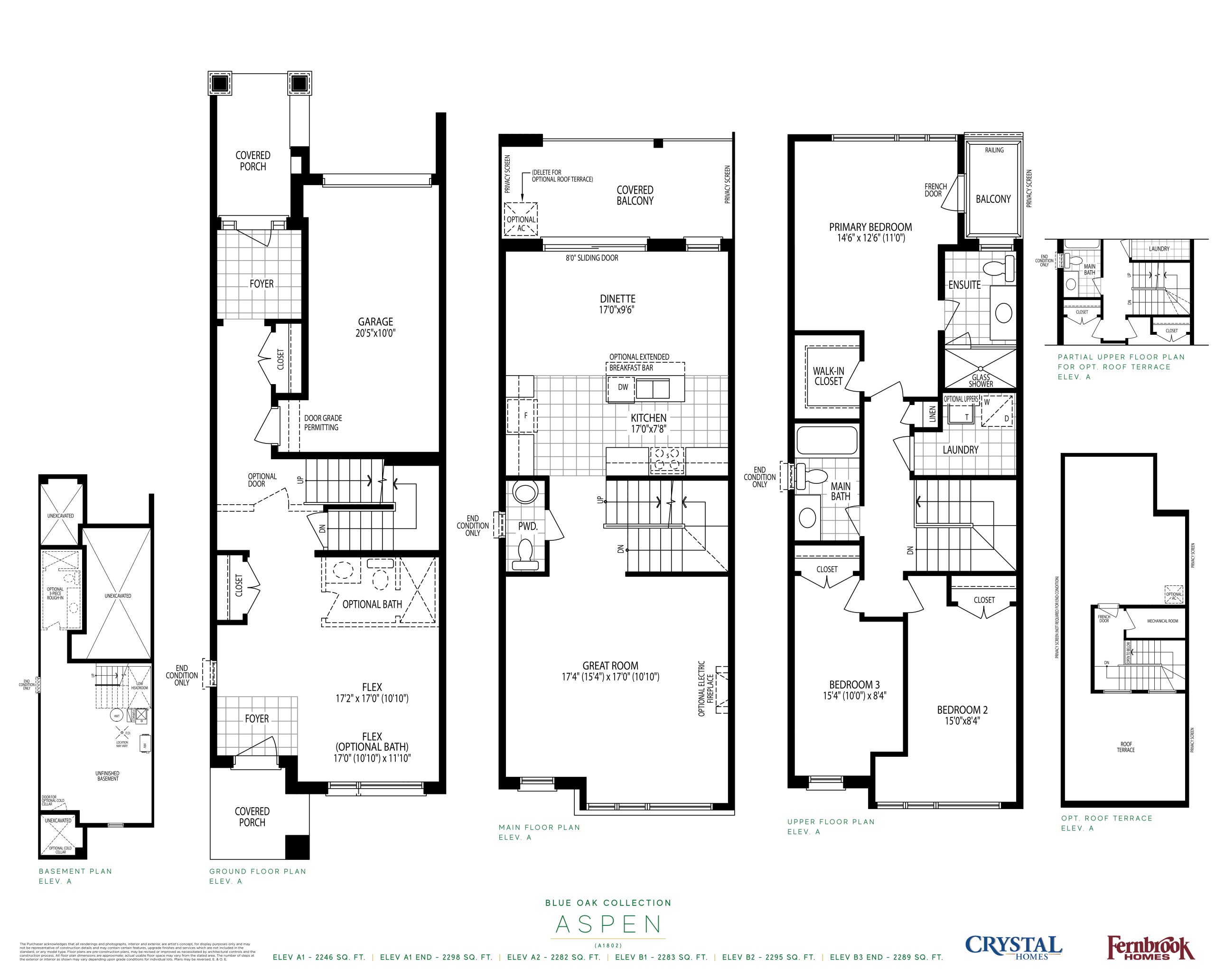Aspen - Blue Oak Collection (Phase 2) floor plan