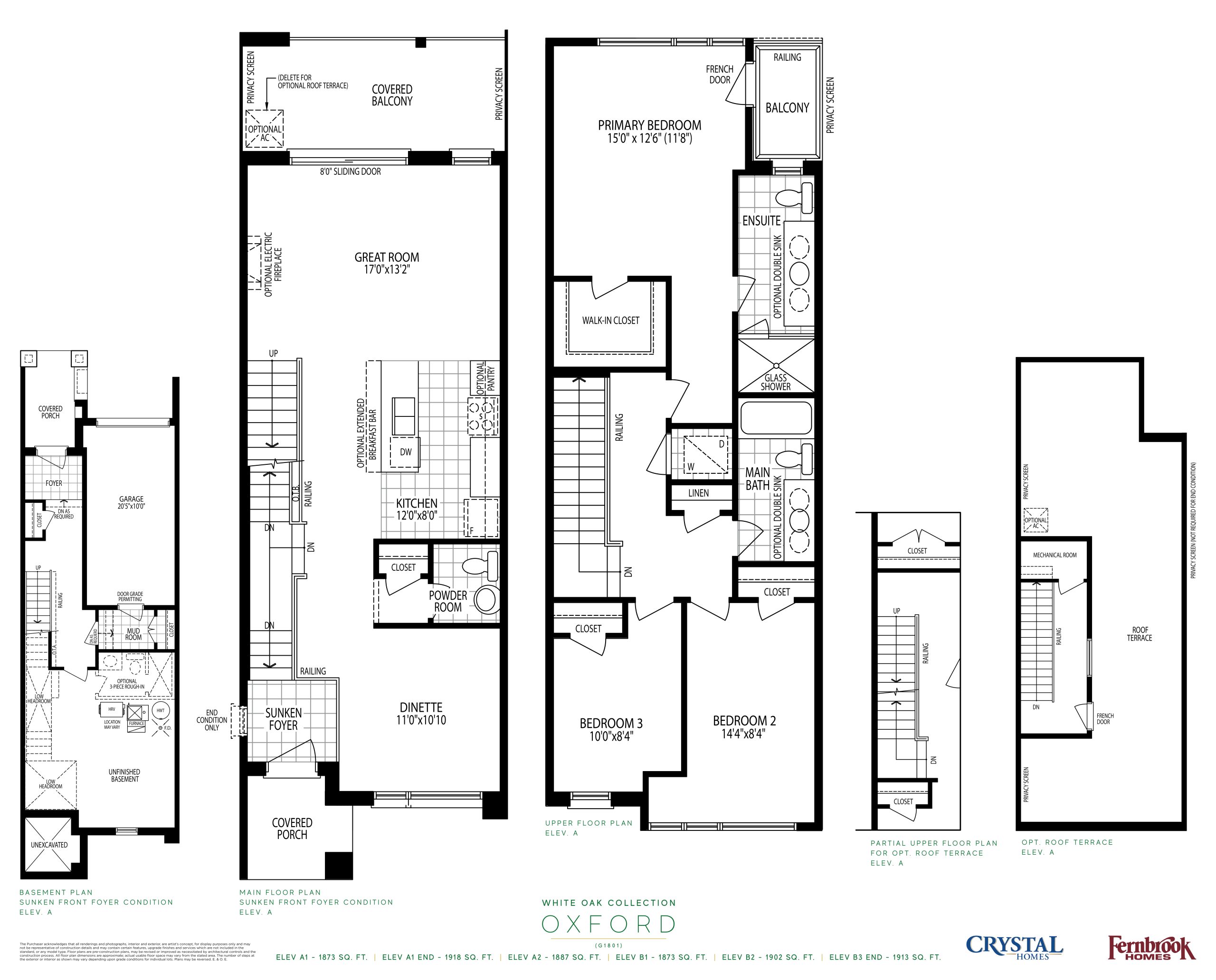 Oxford - White Oak Collection (Phase 2) floor plan