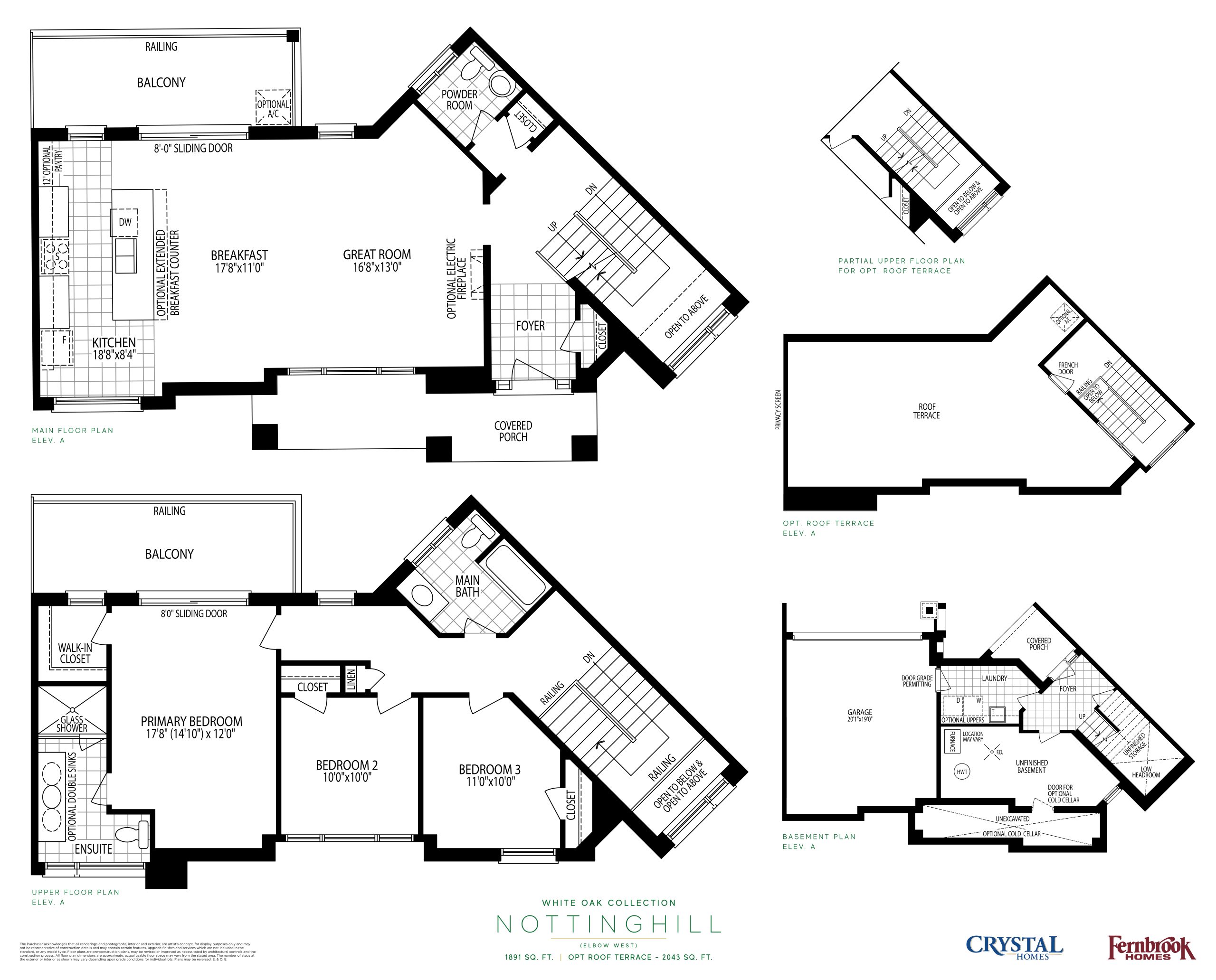 Nottinghill - White Oak Collection (Phase 2) floor plan