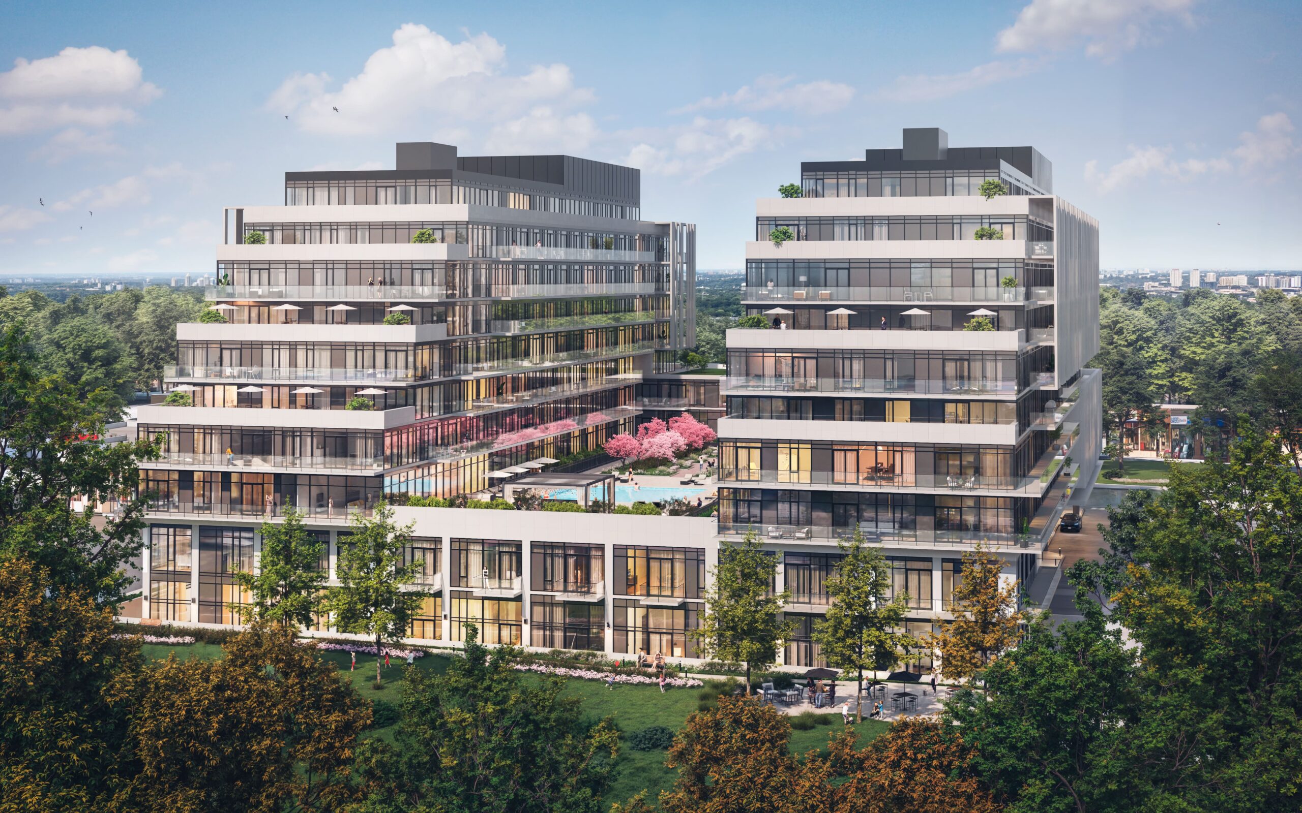 Reine Condos in Mississauga — rendering 4