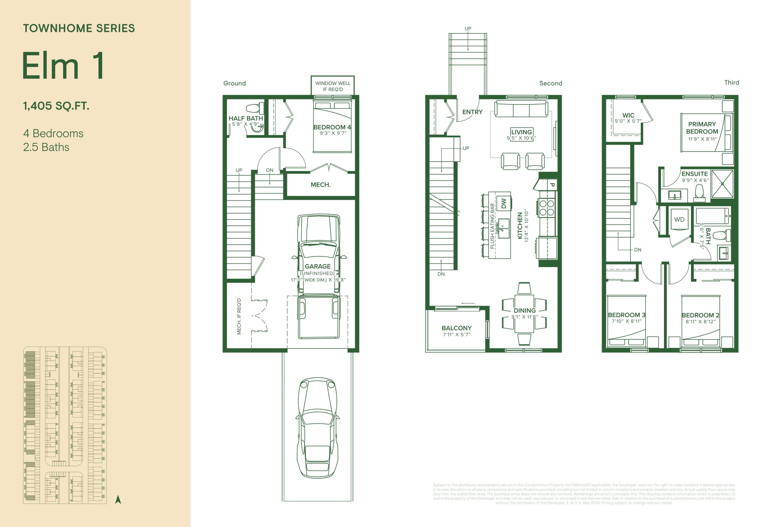Elm 1 floor plan