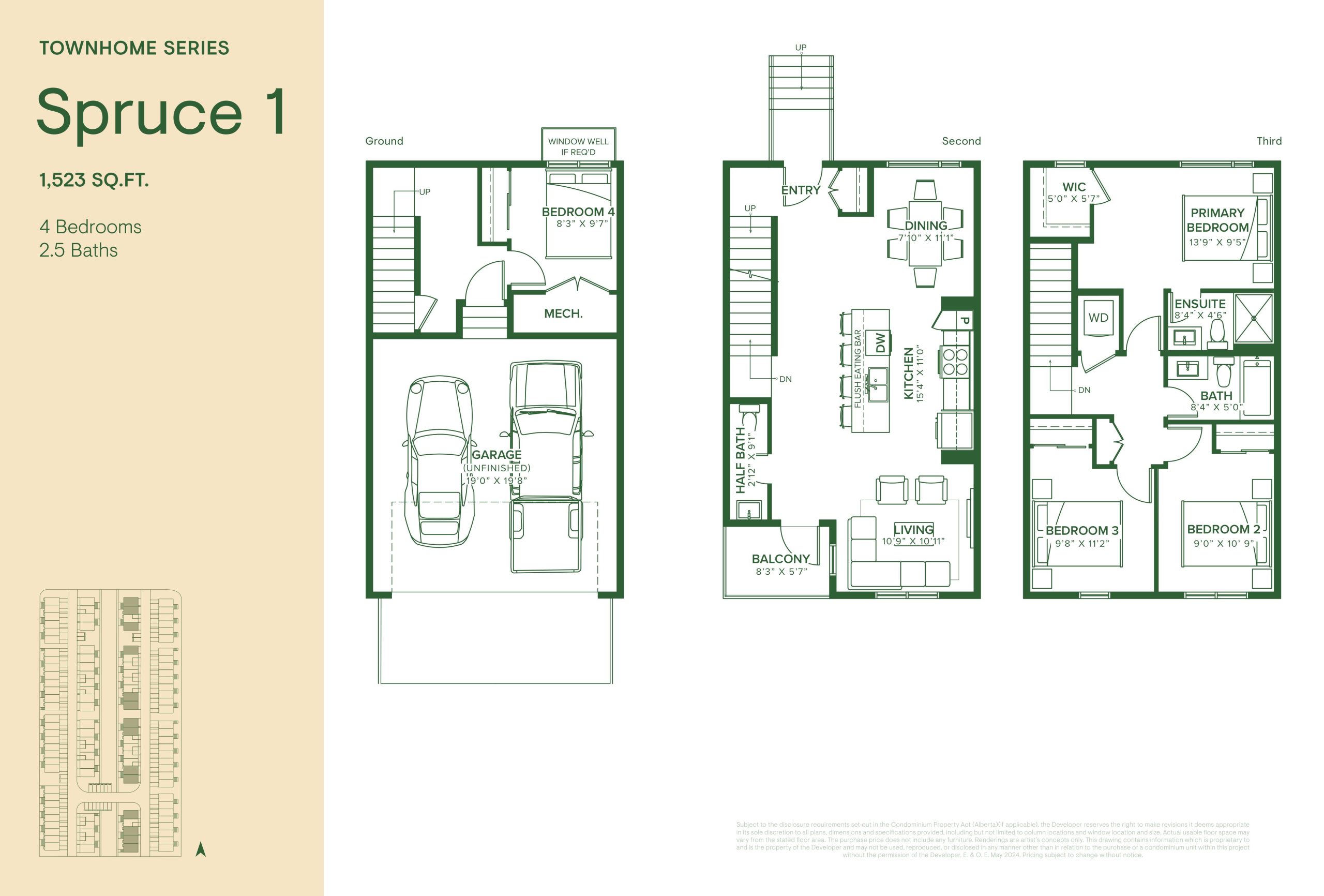 Spruce 1 floor plan