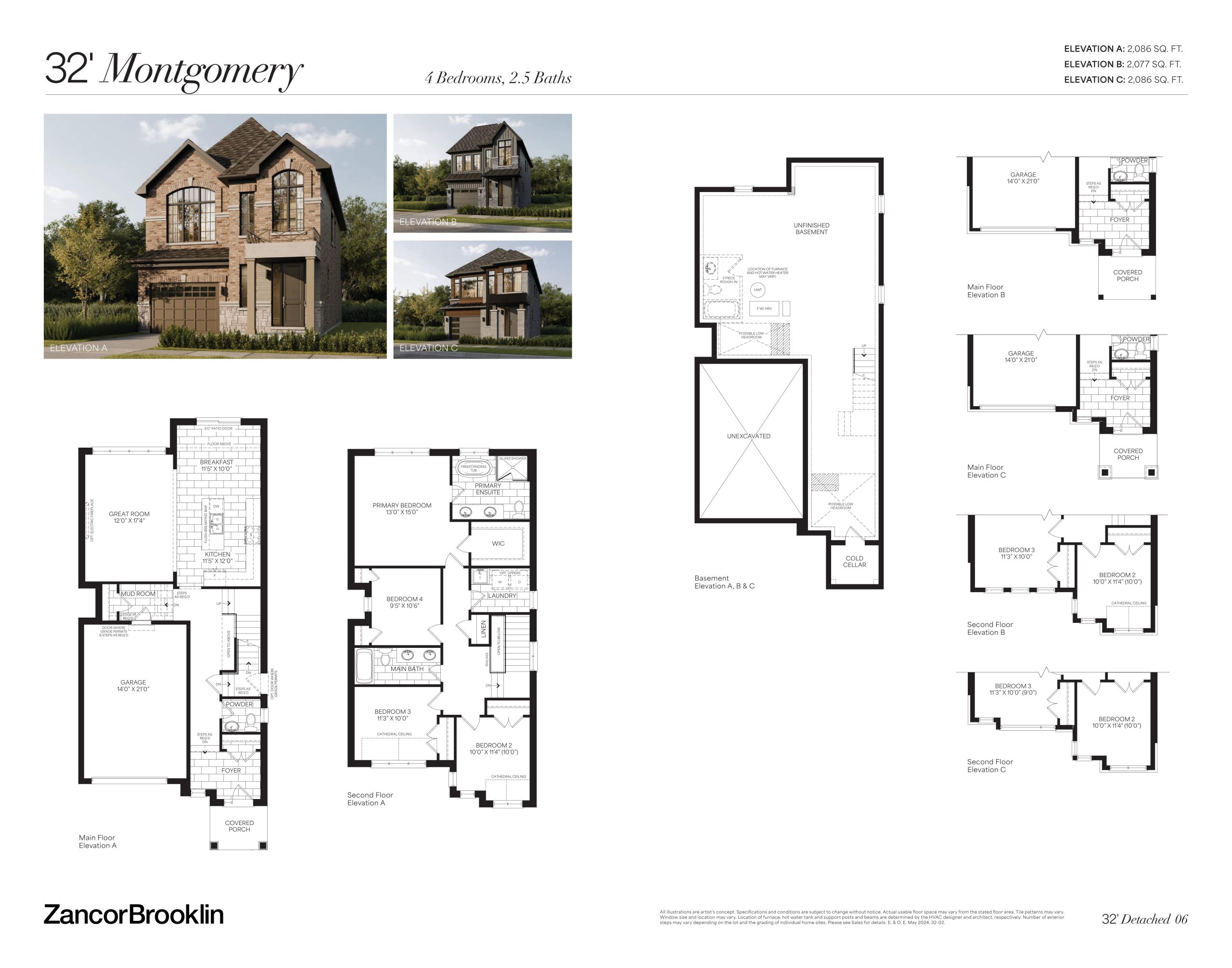 32' Montgomery floor plan