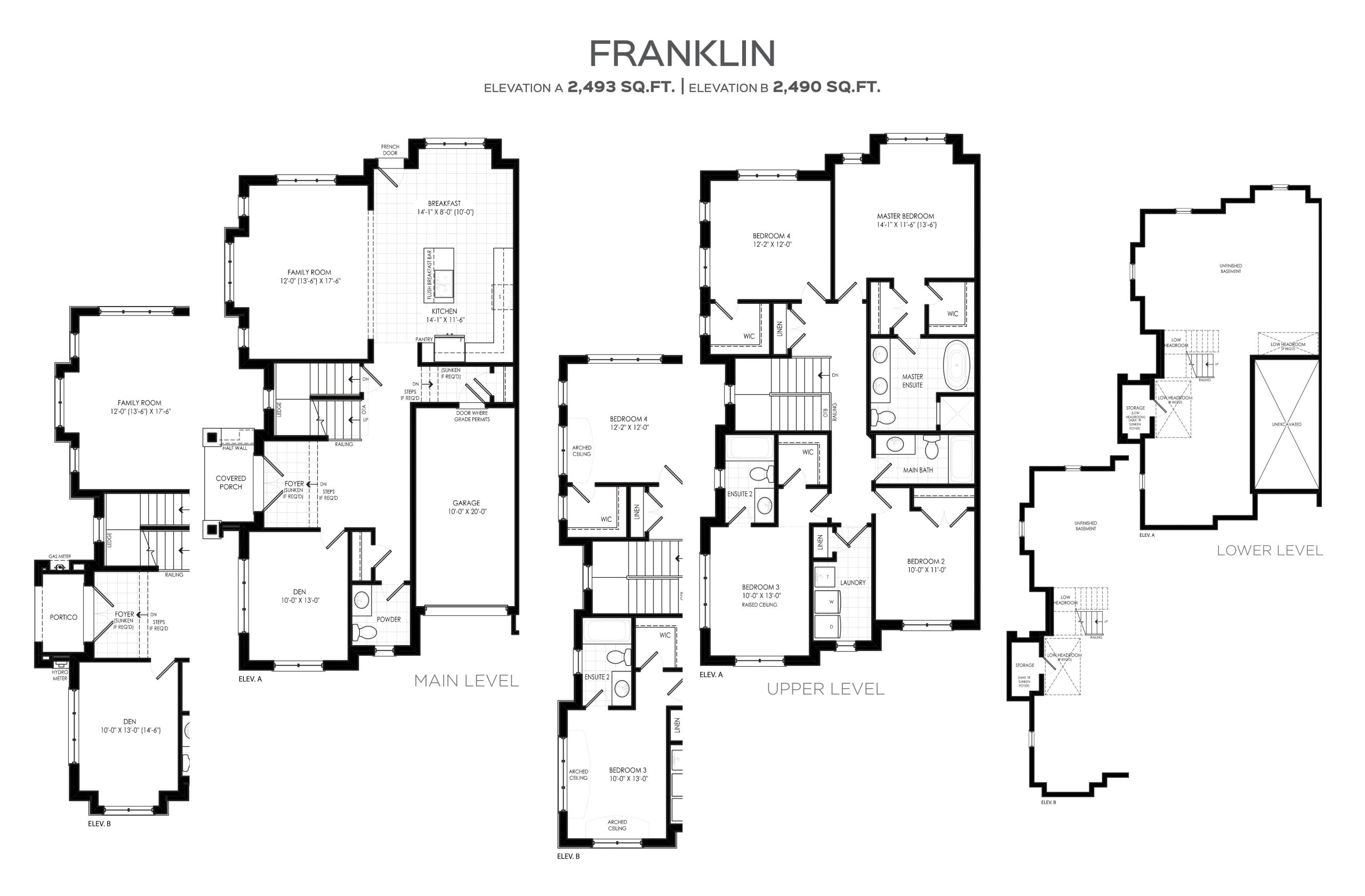 Franklin floor plan