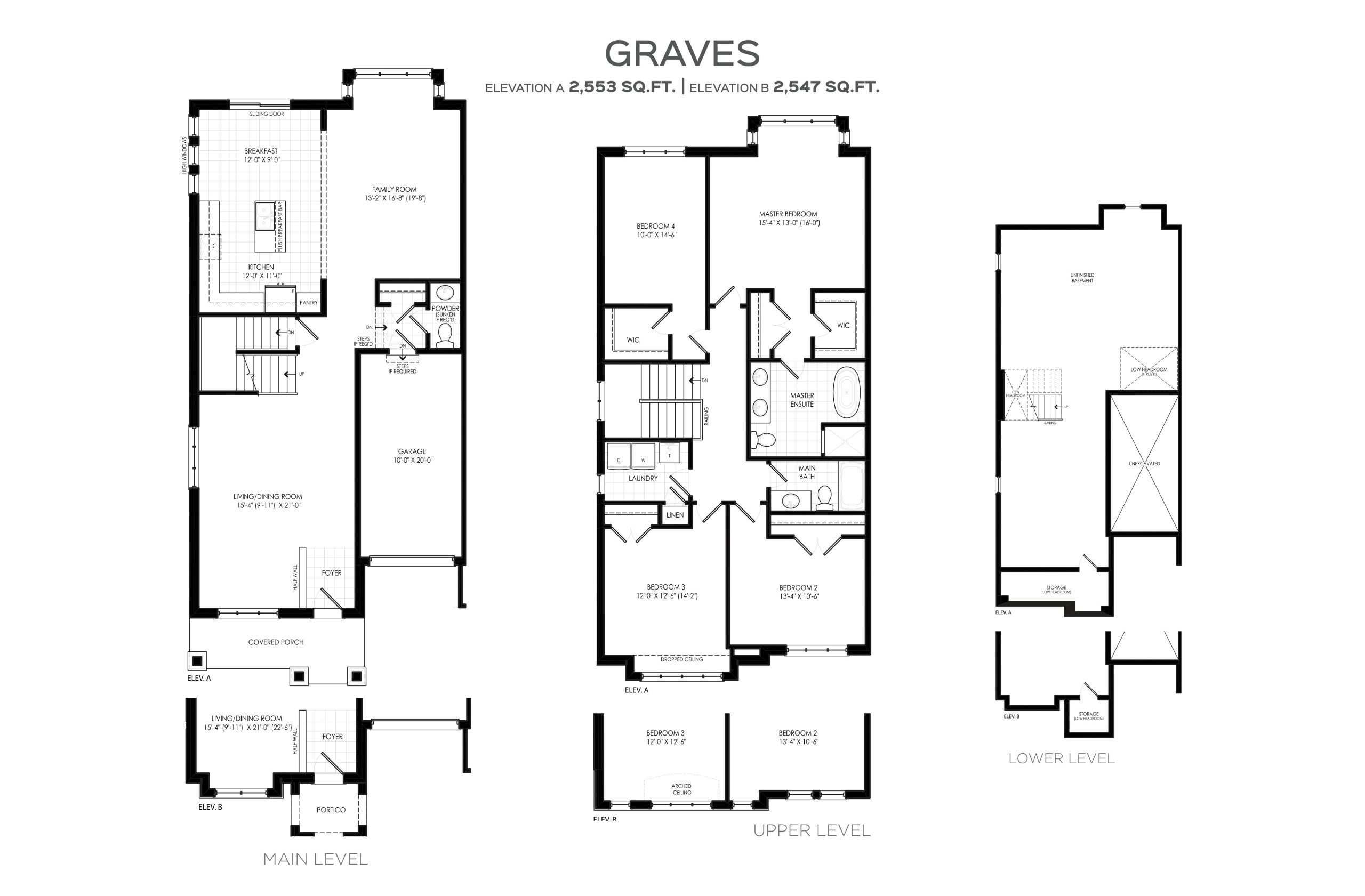 Graves floor plan