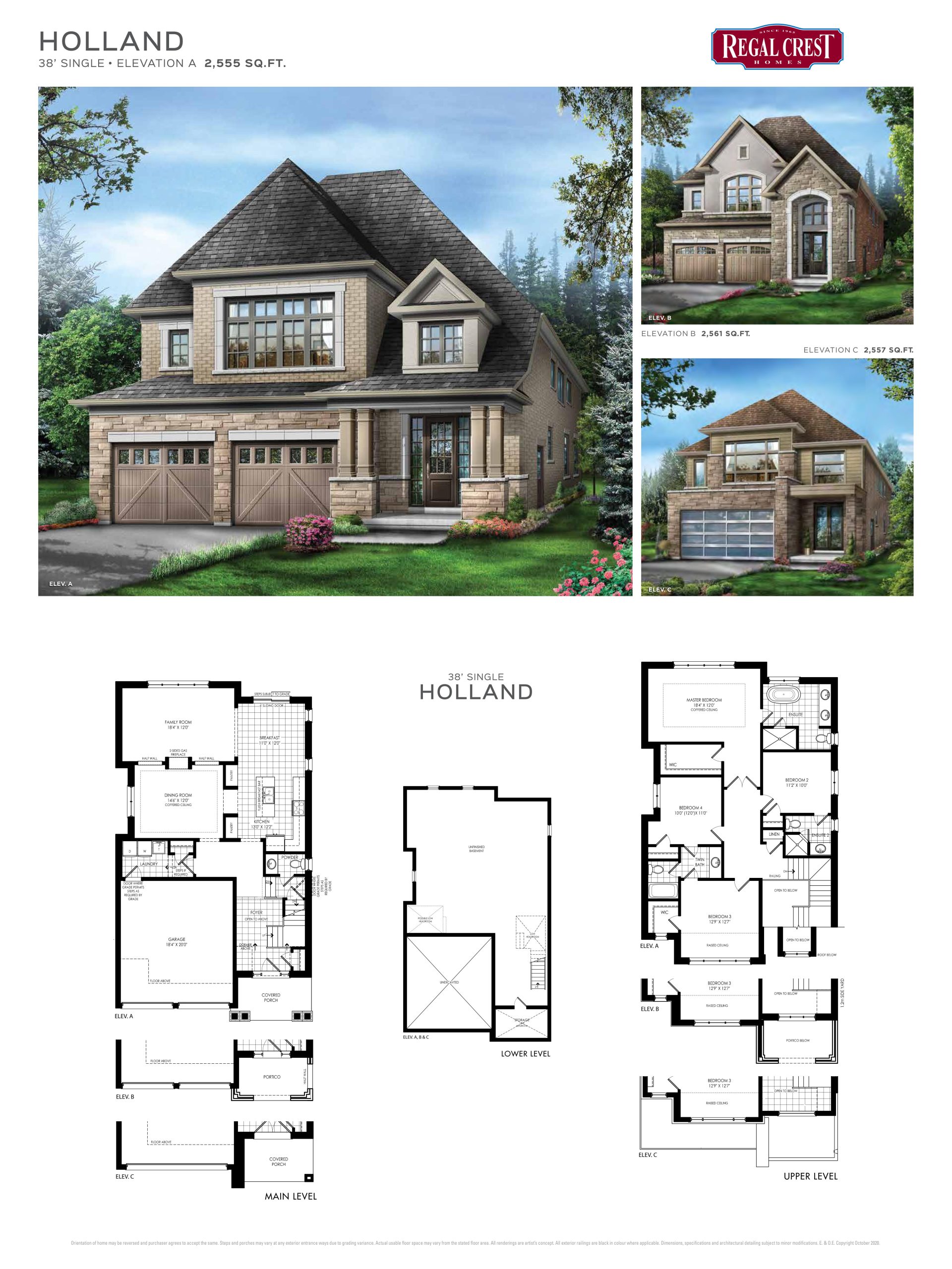 Holland floor plan