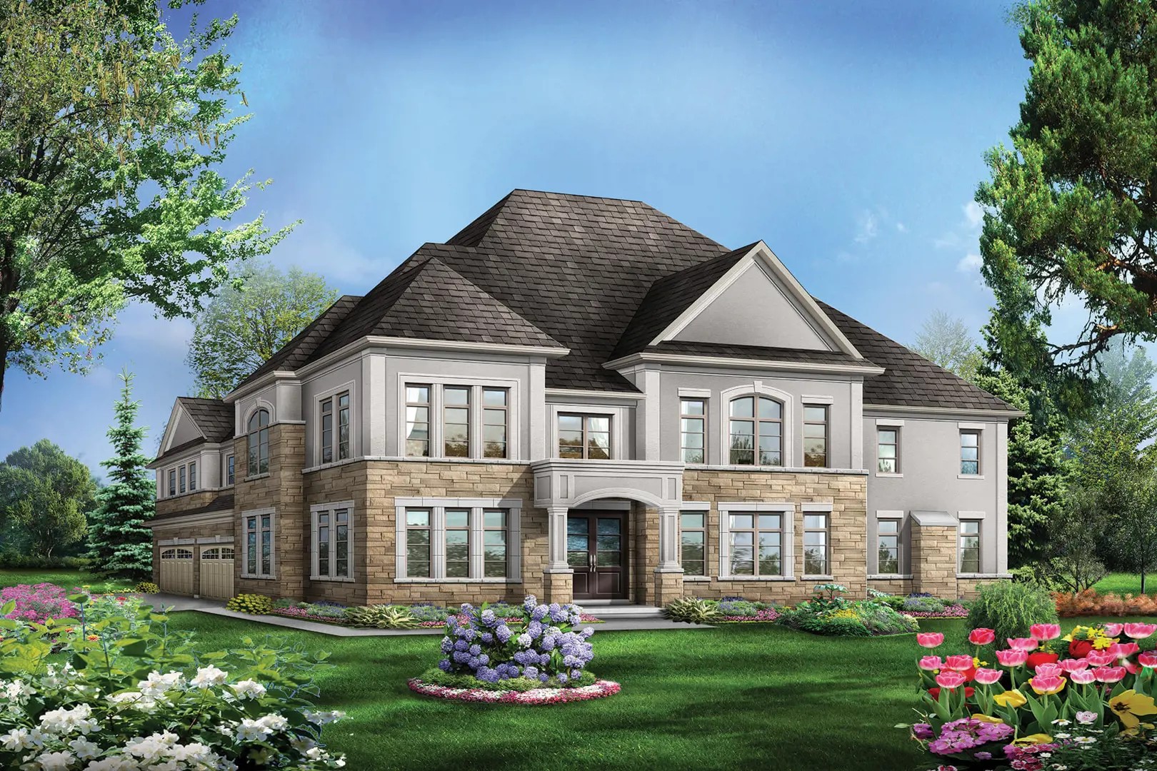 Anchor Woods in East Gwillimbury — rendering 3