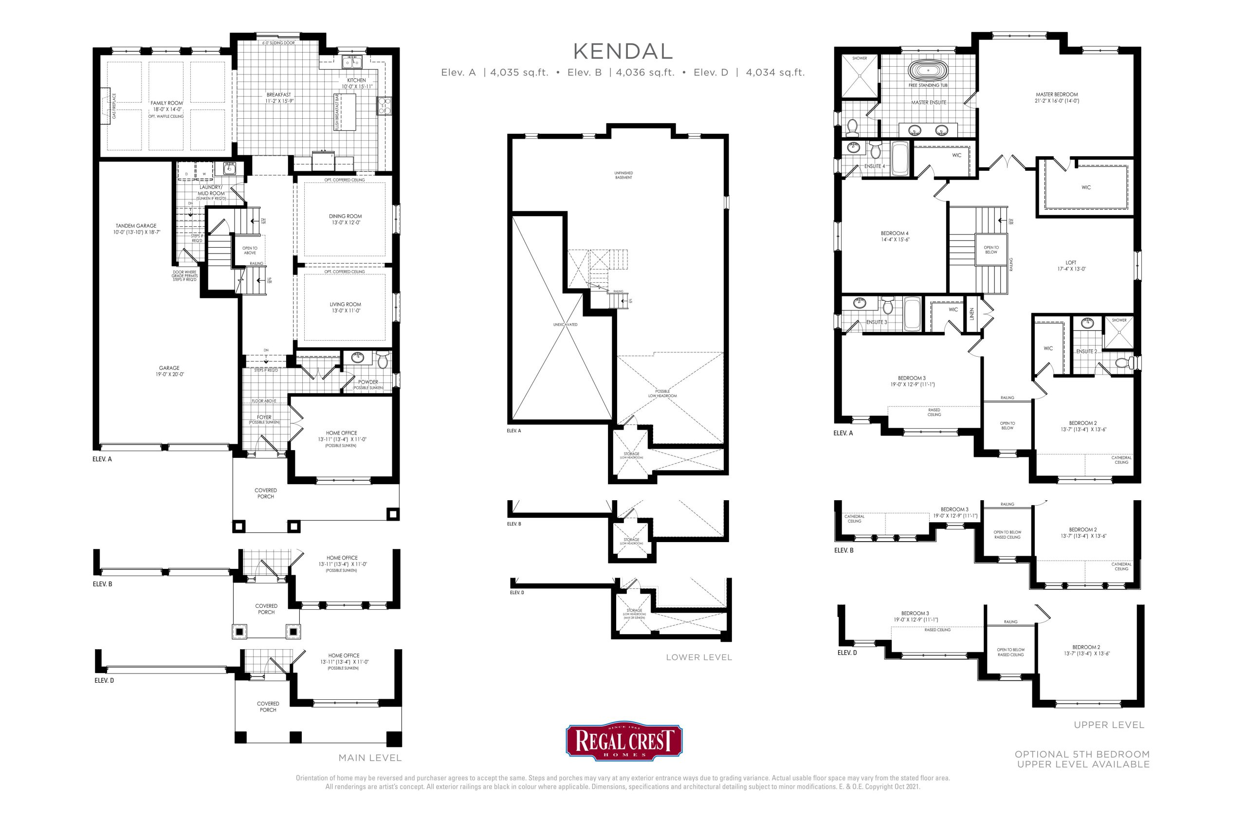 Kendal floor plan