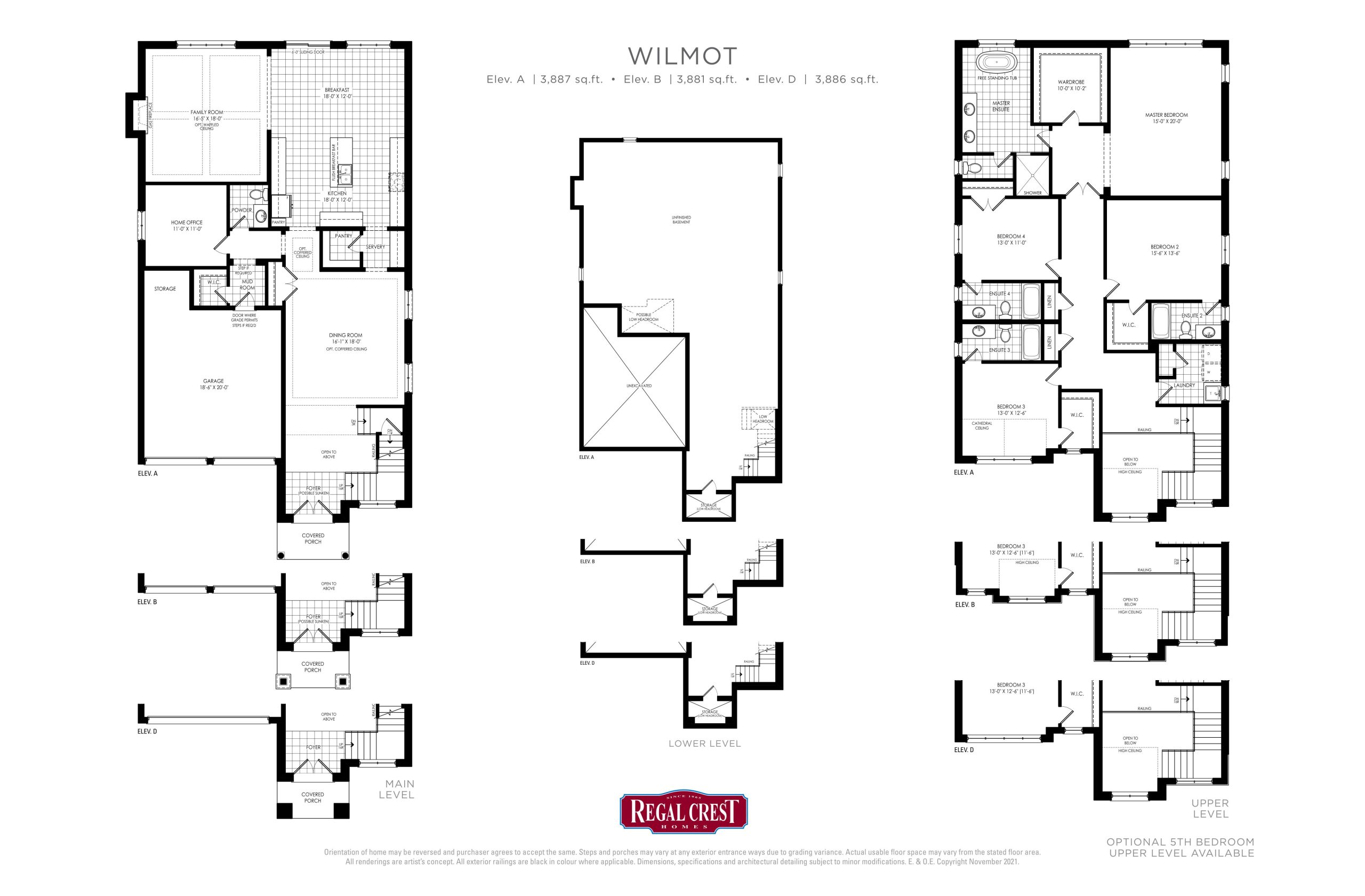 Wilmot floor plan